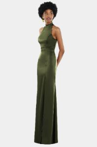 High Neck Backless Maxi Dress sold by Lord & Taylor