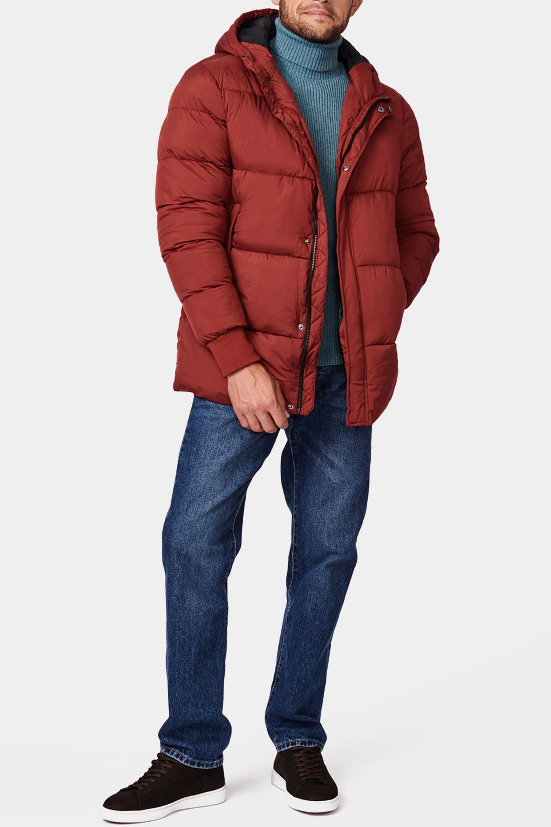 Hooded Puffer Jacket sold by Lord & Taylor product image thumbnail 4