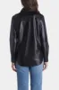 Faux Leather Shirt sold by Lord & Taylor