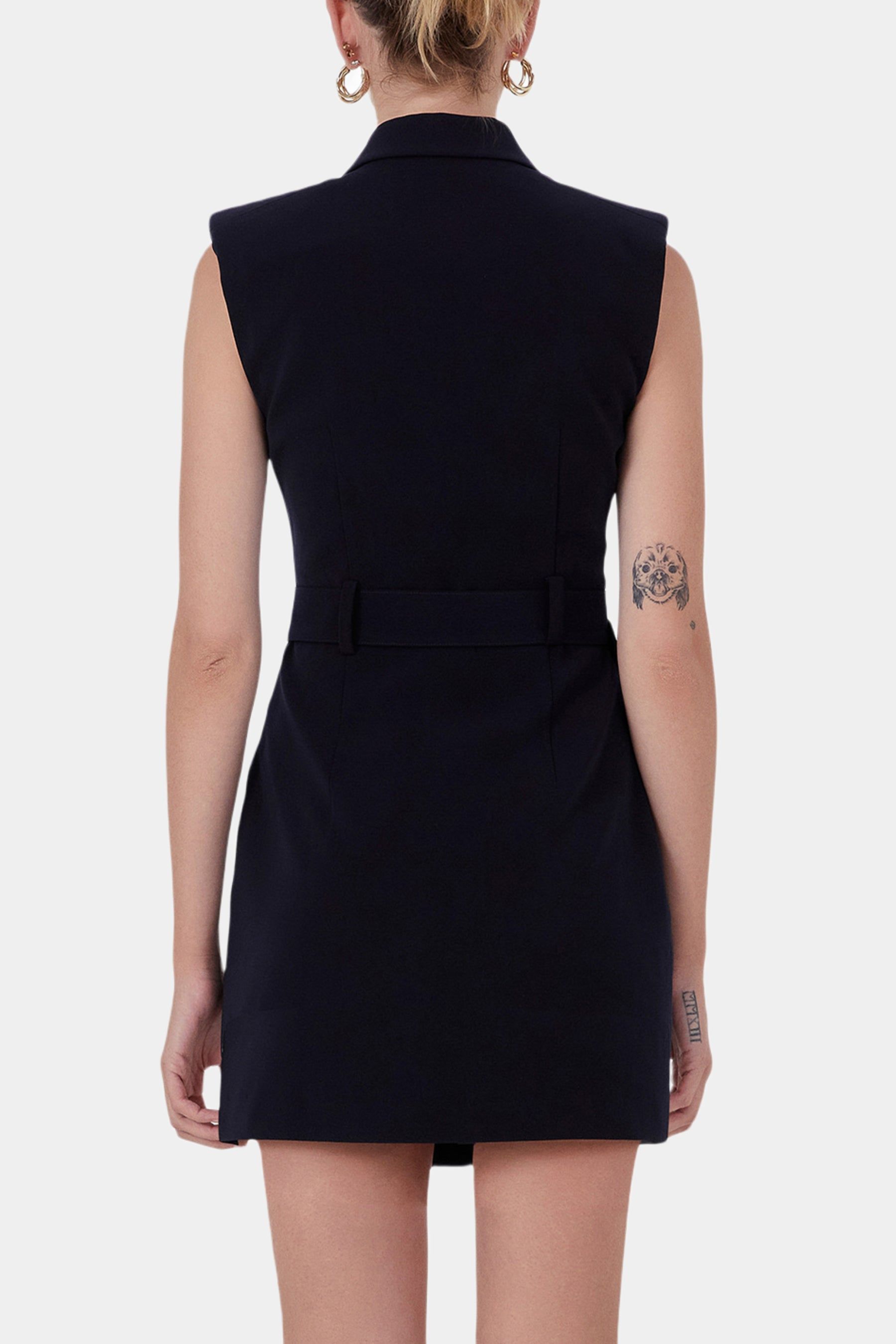 Sleeveless Double Breasted Mini Dress sold by Lord & Taylor product image thumbnail 3