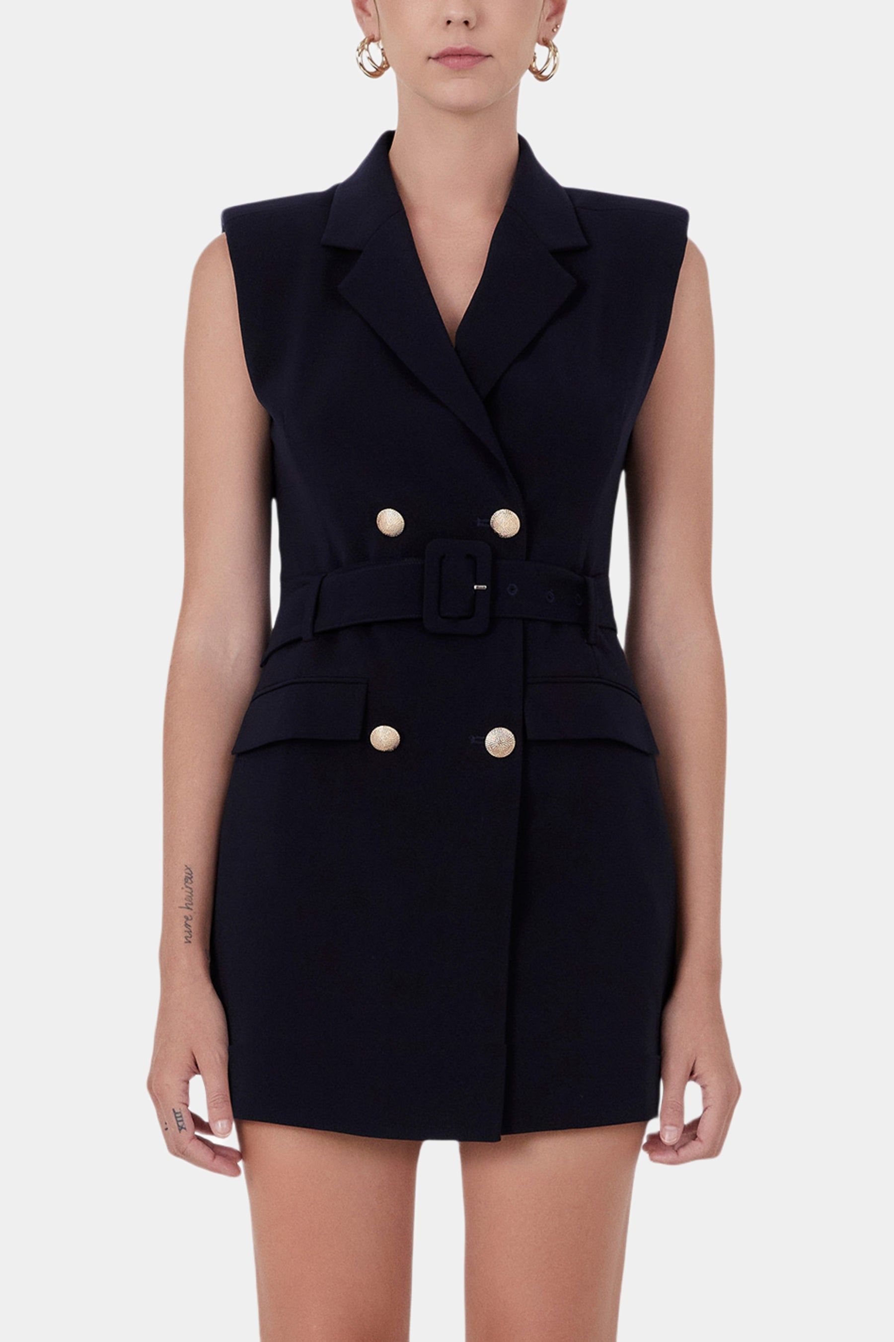 Sleeveless Double Breasted Mini Dress sold by Lord & Taylor