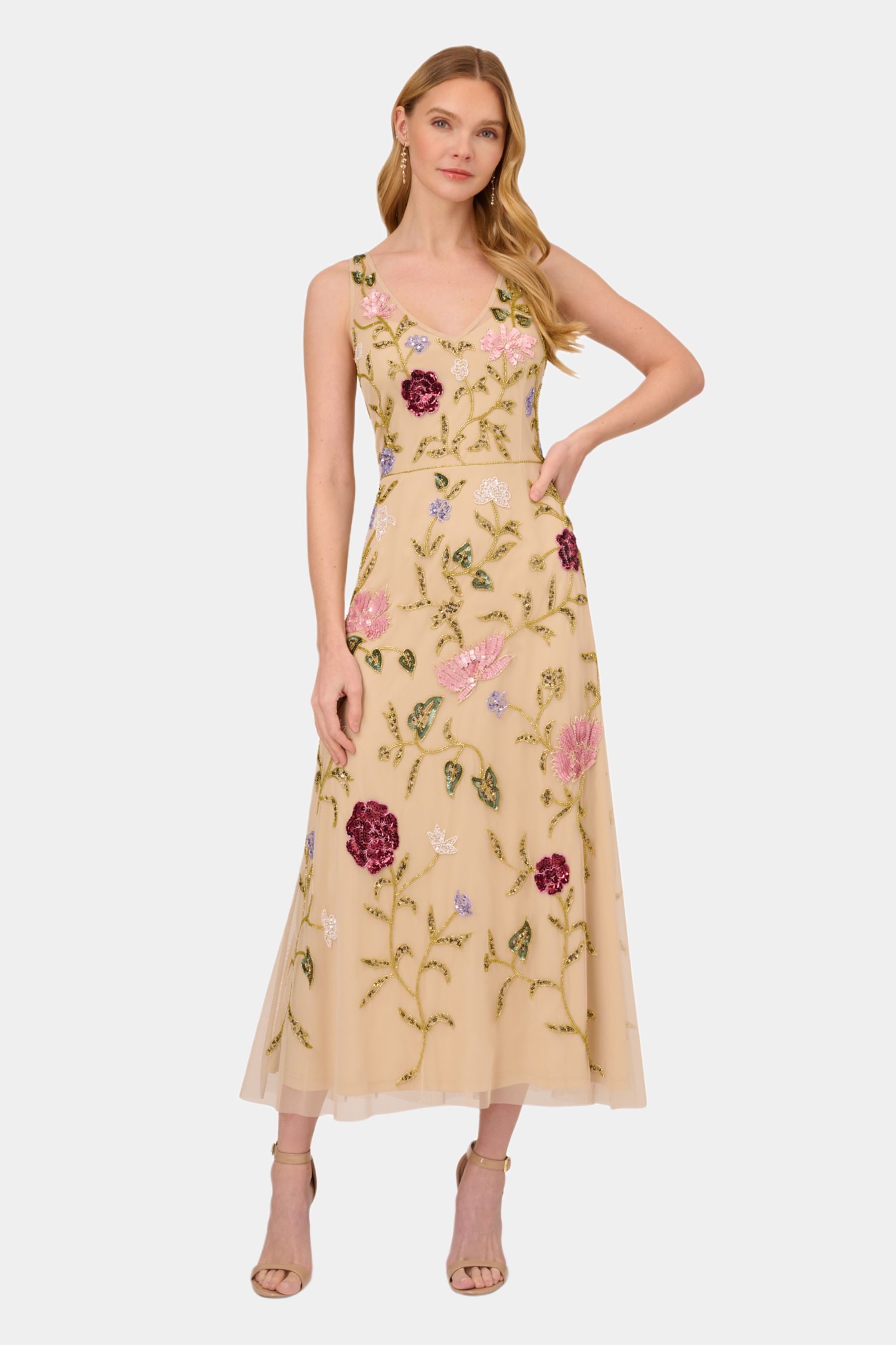 Beaded Maxi Dress sold by Lord & Taylor