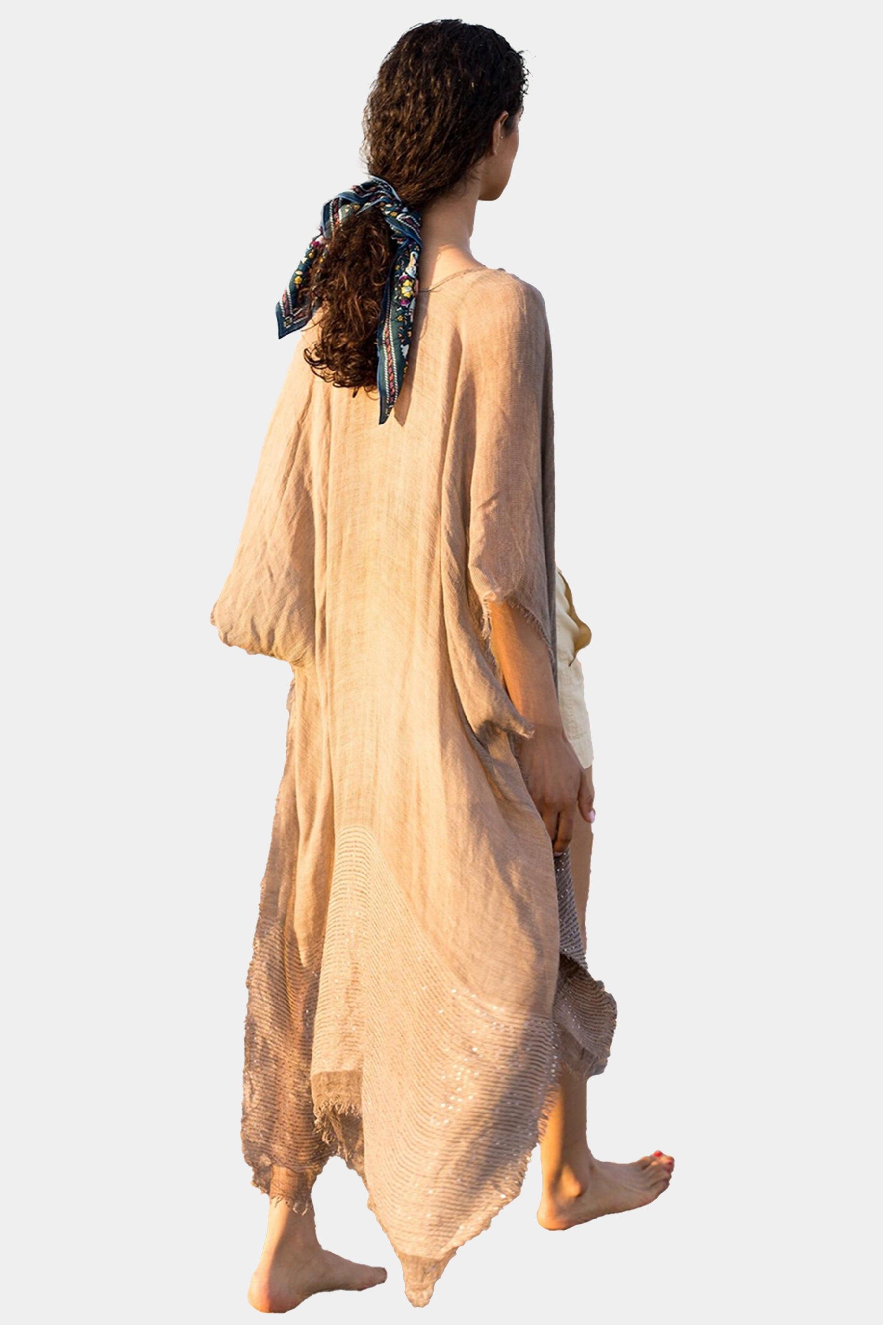 Shimmer Lightweight Ruana sold by Lord & Taylor