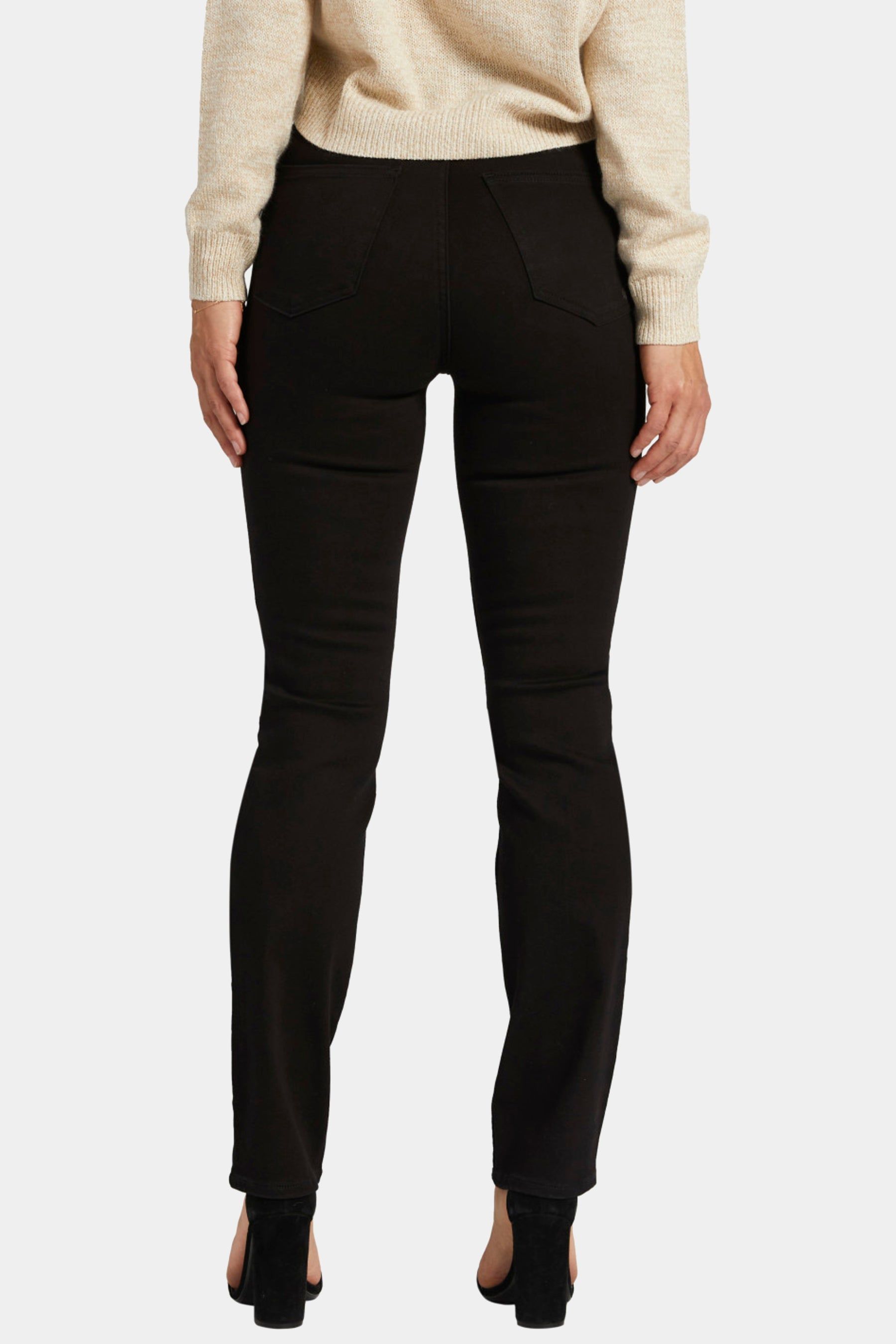 Infinite Fit High Rise Straight Leg Jeans sold by Lord & Taylor product image thumbnail 4