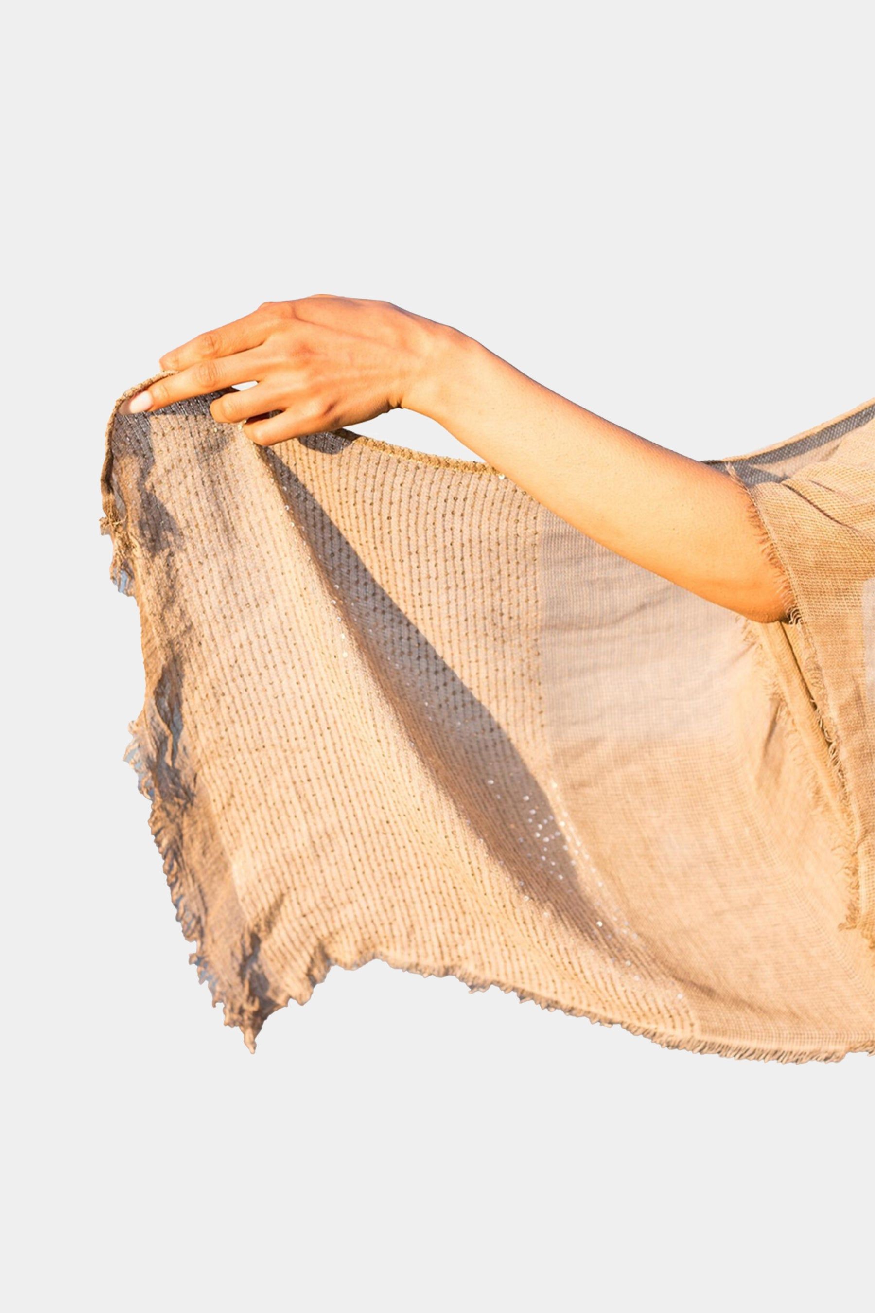 Shimmer Lightweight Ruana sold by Lord & Taylor product image thumbnail 3