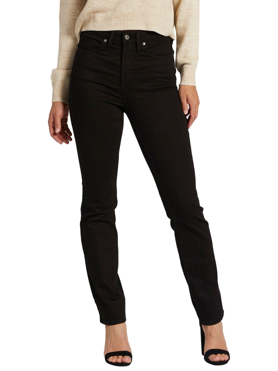 Infinite Fit High Rise Straight Leg Jeans sold by Lord & Taylor product image thumbnail 5