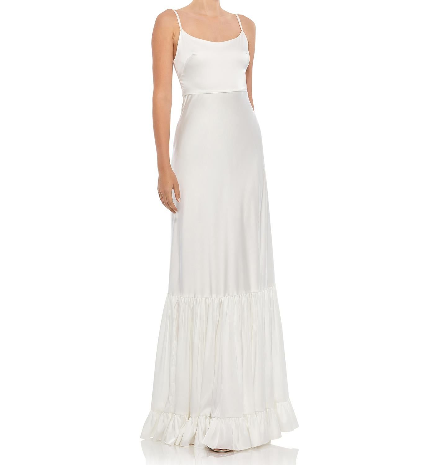 Ruffle Trim Gown sold by Lord & Taylor