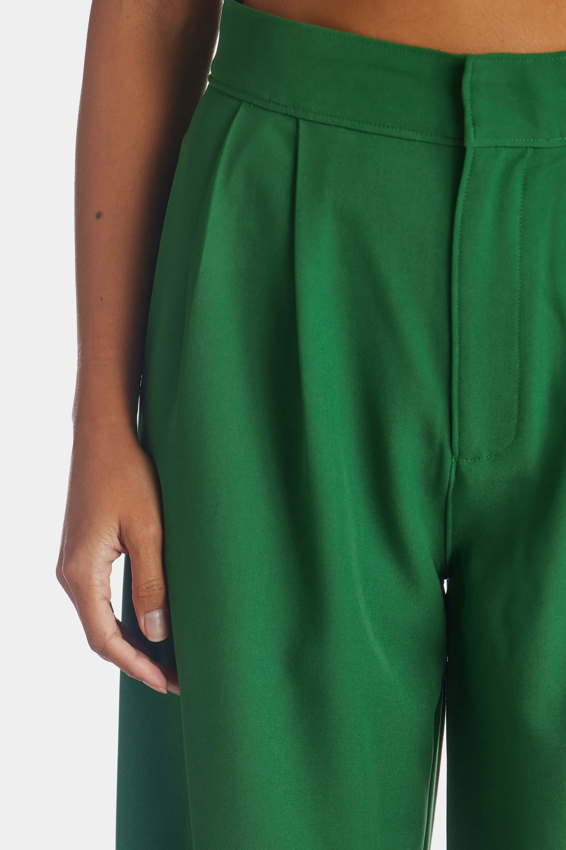 Suki Straight Leg Pleated Trouser sold by Lord & Taylor product image thumbnail 3