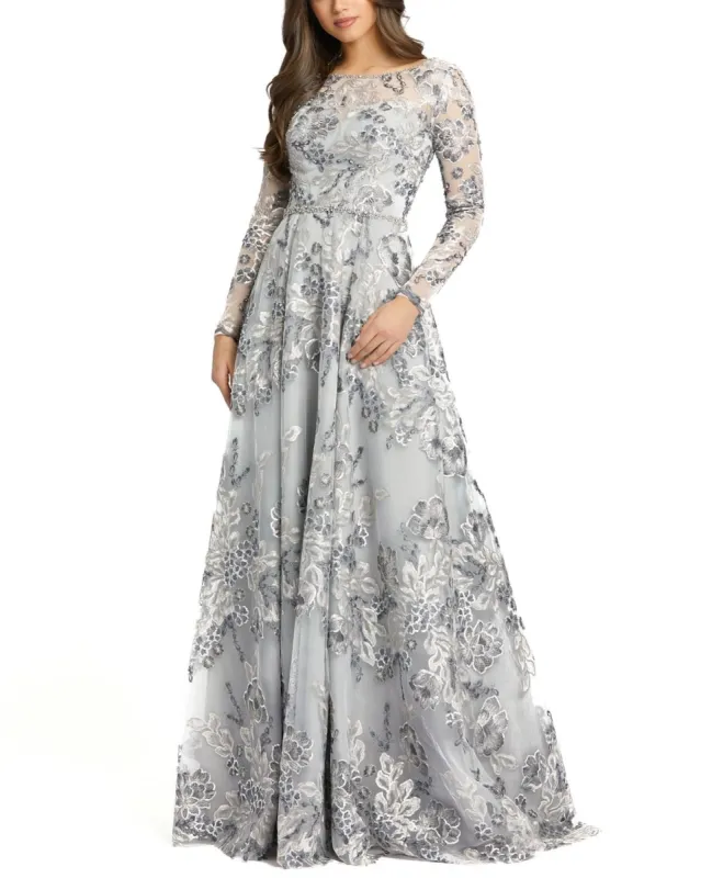 Long Sleeve Gown sold by Lord & Taylor