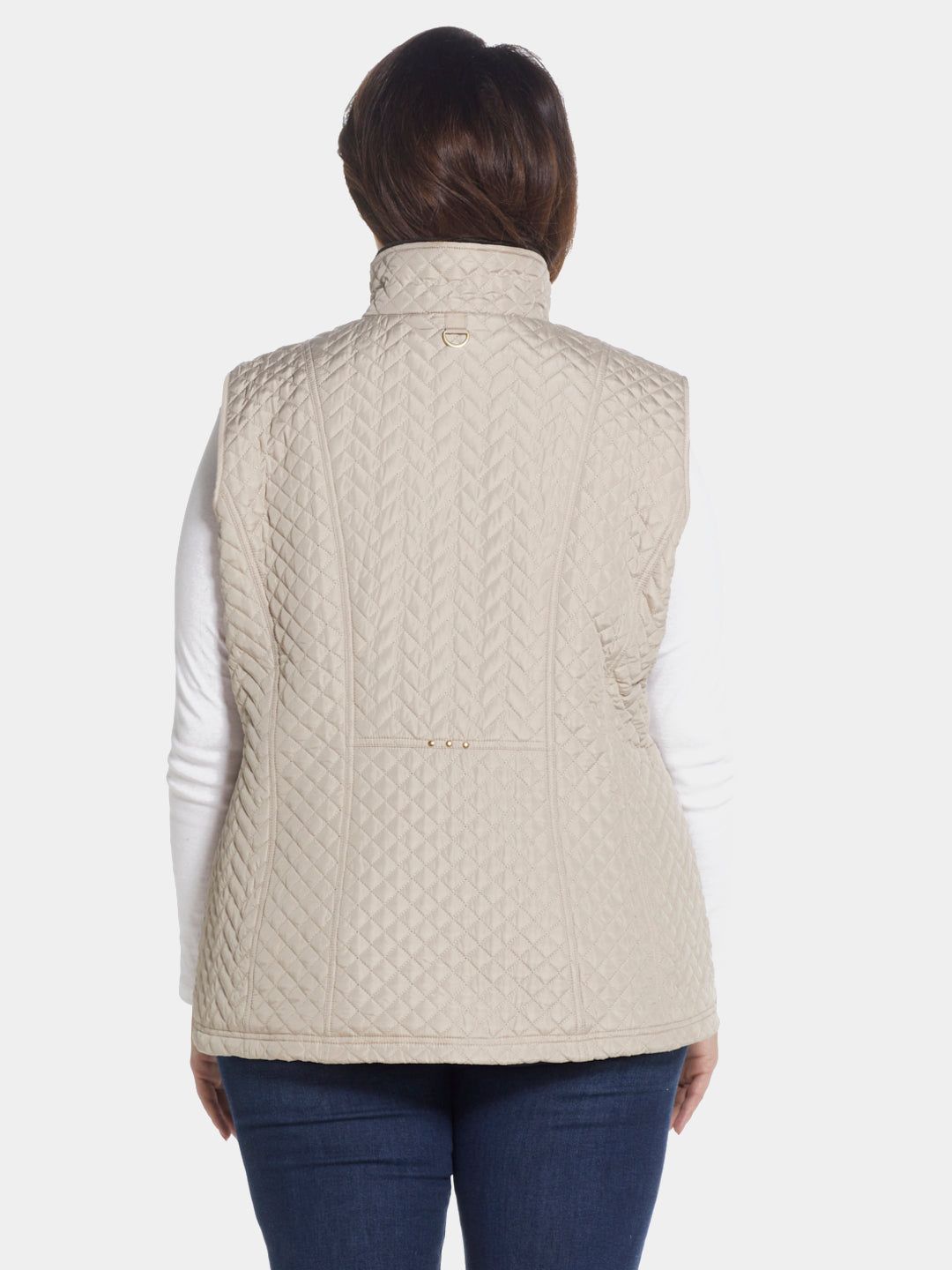 Quilted Vest Plush Lining sold by Lord & Taylor product image thumbnail 3