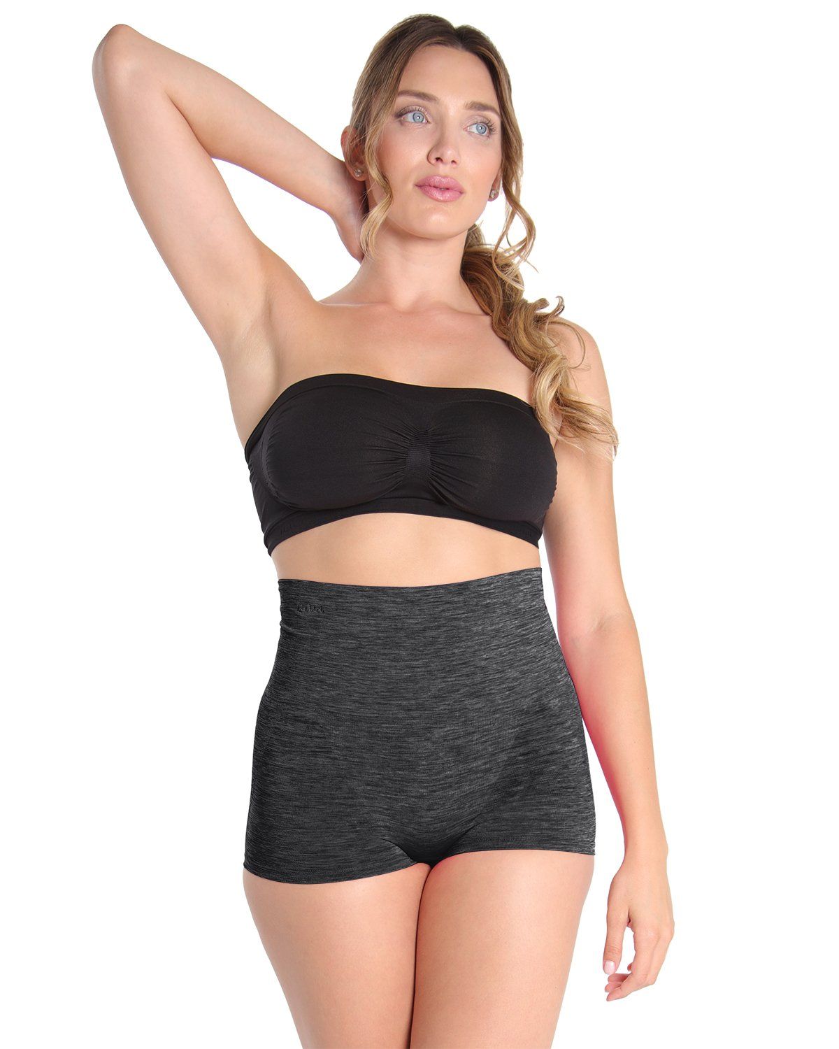High-Waisted Shaping Boyshorts sold by Lord & Taylor product image thumbnail 6