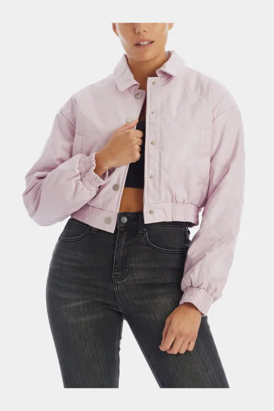 Quilted Pleather Jacket sold by Lord & Taylor