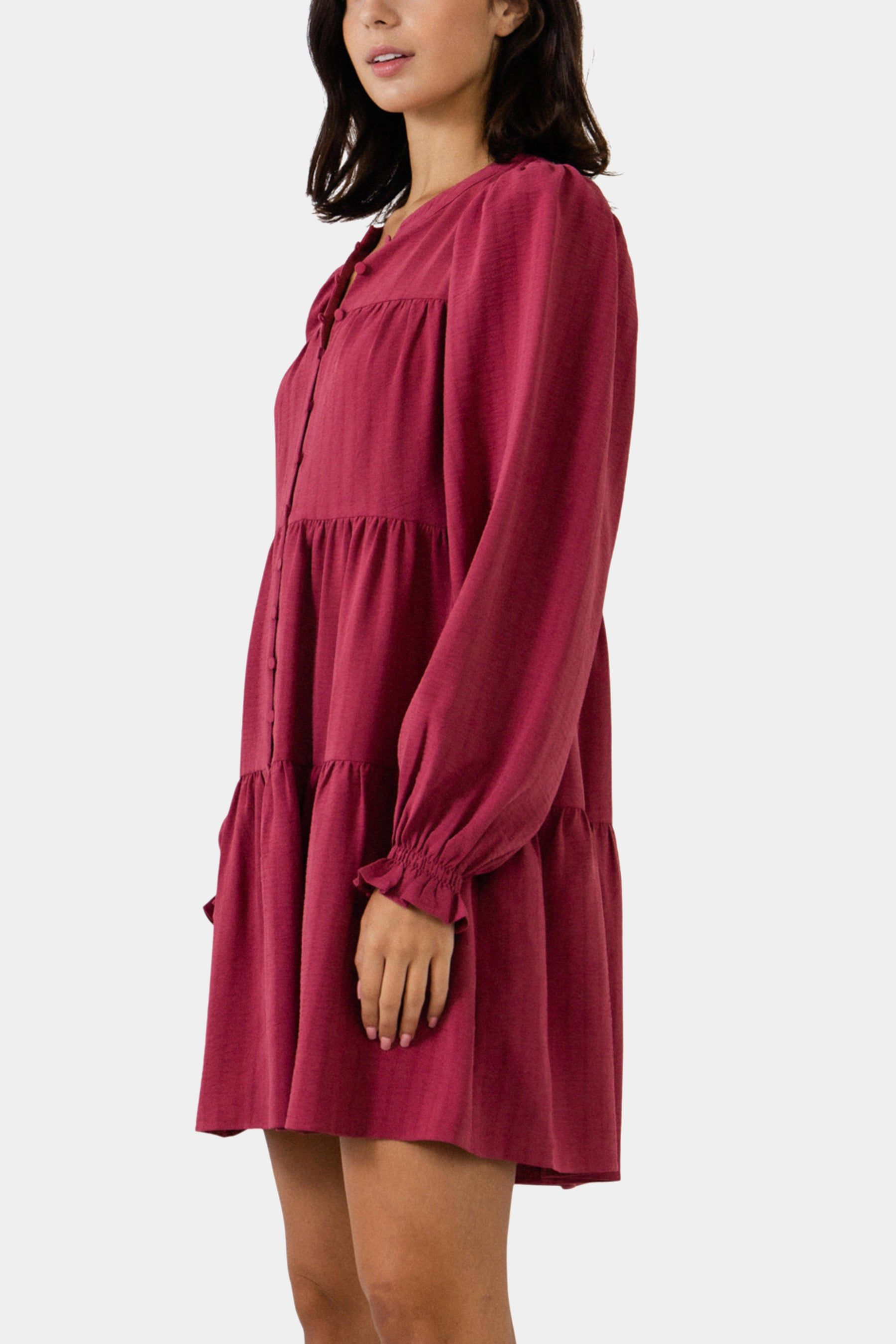 Tiered Mini Dress sold by Lord & Taylor product image thumbnail 3