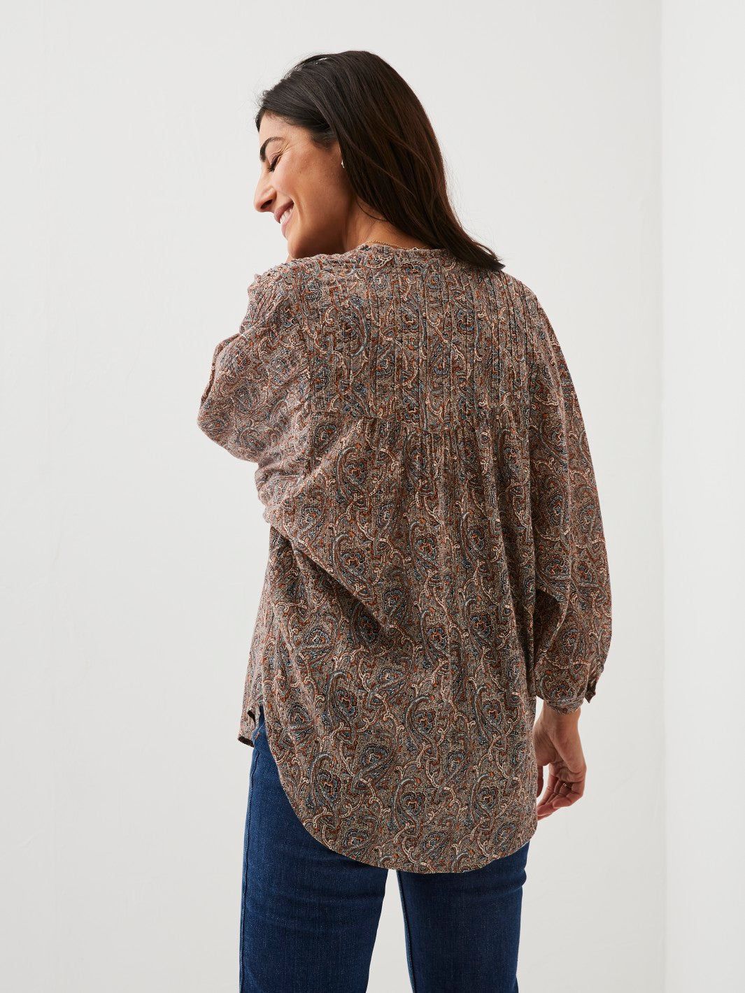 Evelyn Legacy Paisley Blouse sold by Lord & Taylor product image thumbnail 2