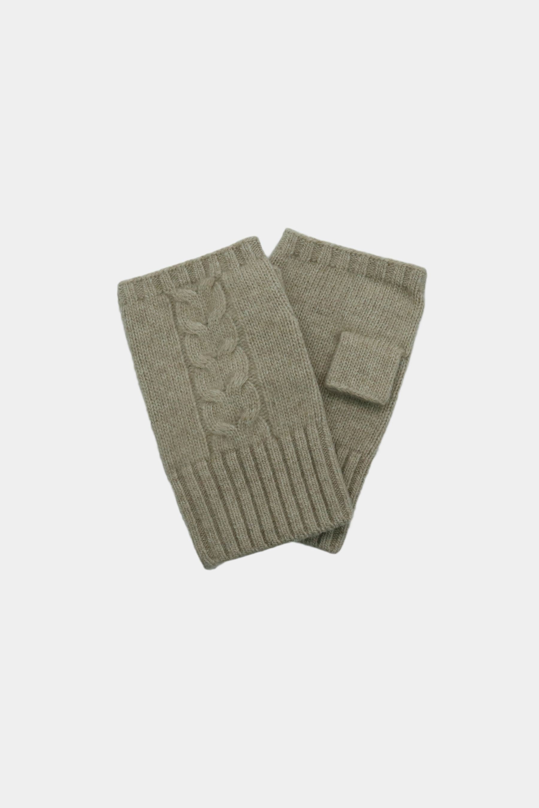 Fingerless Cable Knit Gloves sold by Lord & Taylor product image thumbnail 2