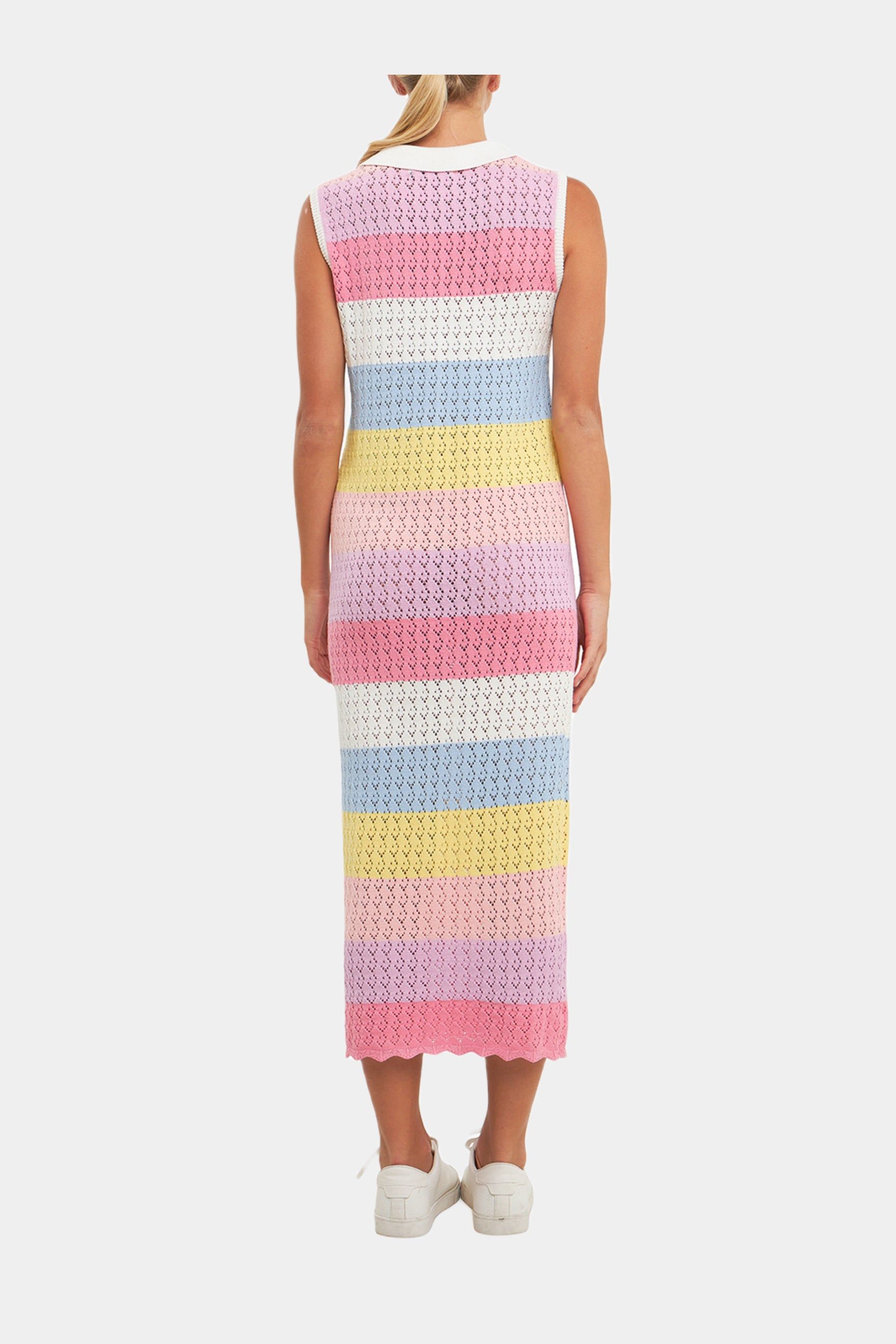 Crochet Knit Maxi Dress sold by Lord & Taylor product image thumbnail 3