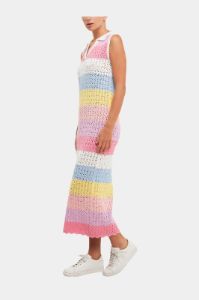 Crochet Knit Maxi Dress sold by Lord & Taylor