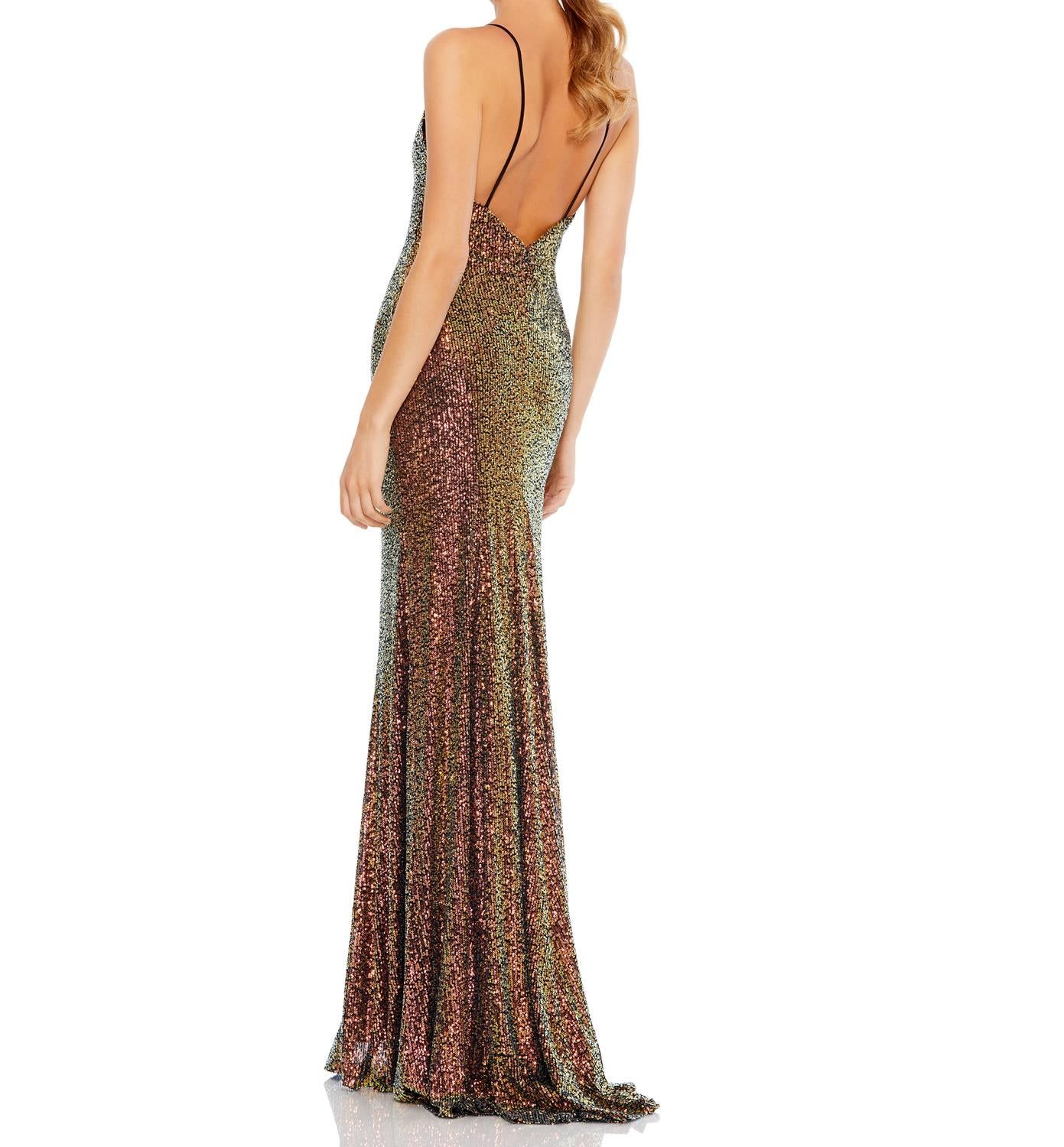Metallic Gown sold by Lord & Taylor product image thumbnail 2