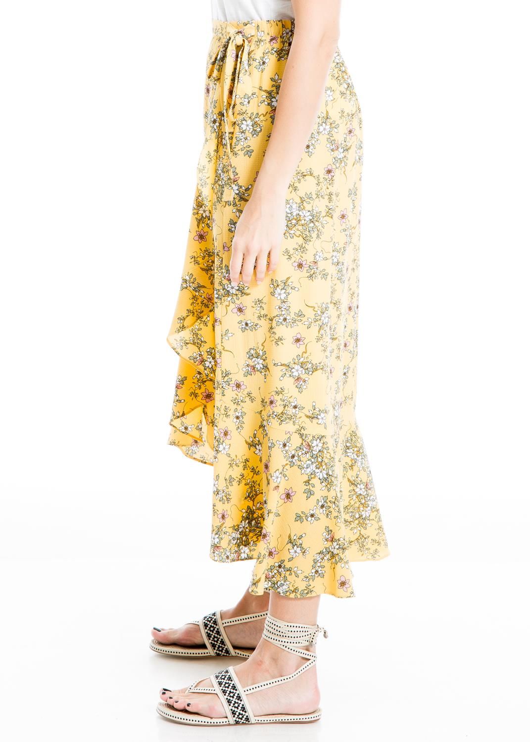 Crepe Maxi Ruffle Skirt W/Tie sold by Lord & Taylor product image thumbnail 2