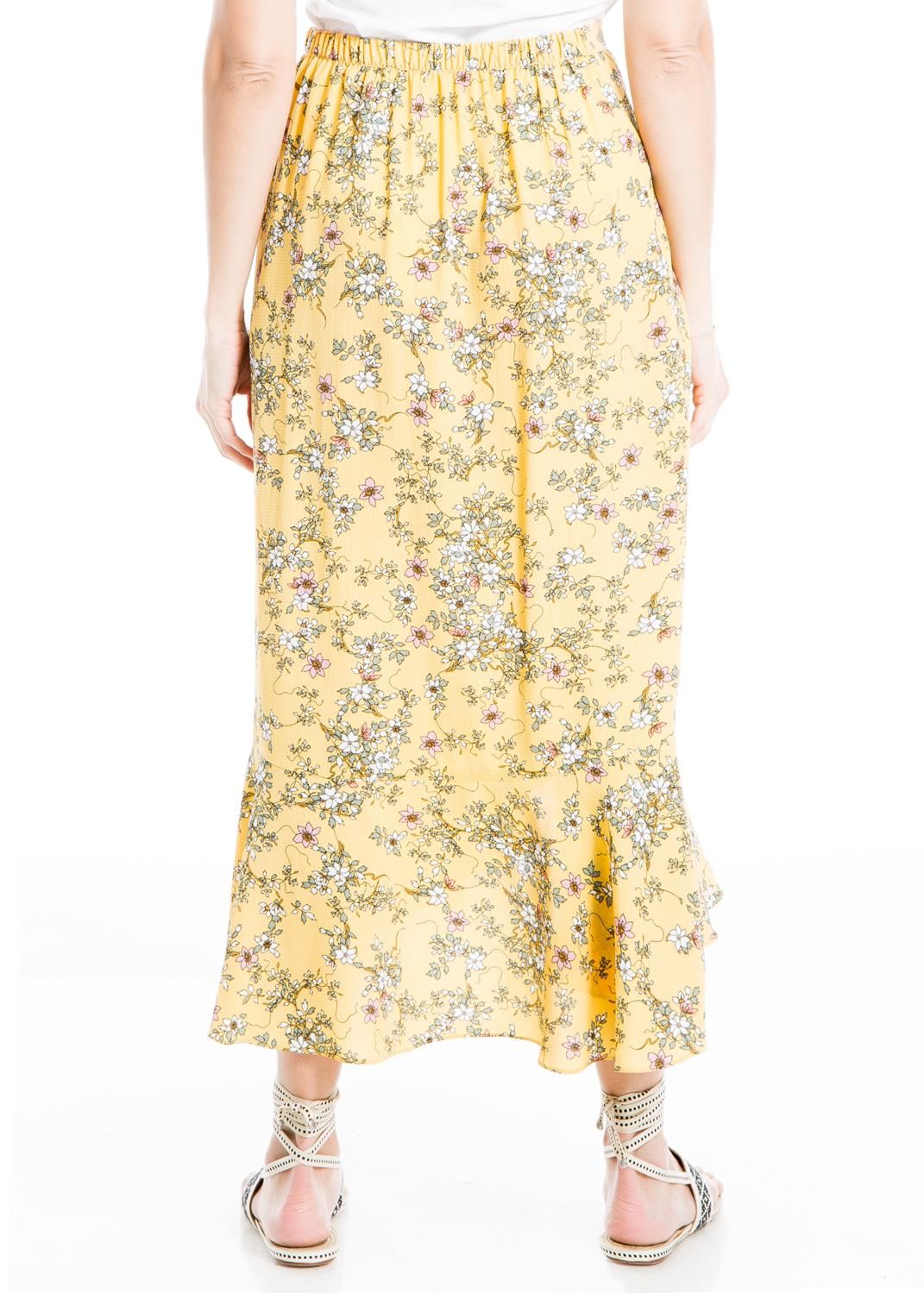 Crepe Maxi Ruffle Skirt W/Tie sold by Lord & Taylor product image thumbnail 3