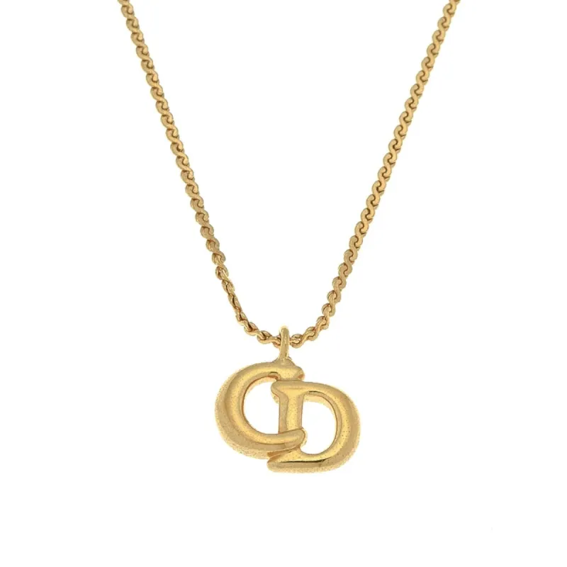CD Logo Pendant Necklace sold by Lord & Taylor