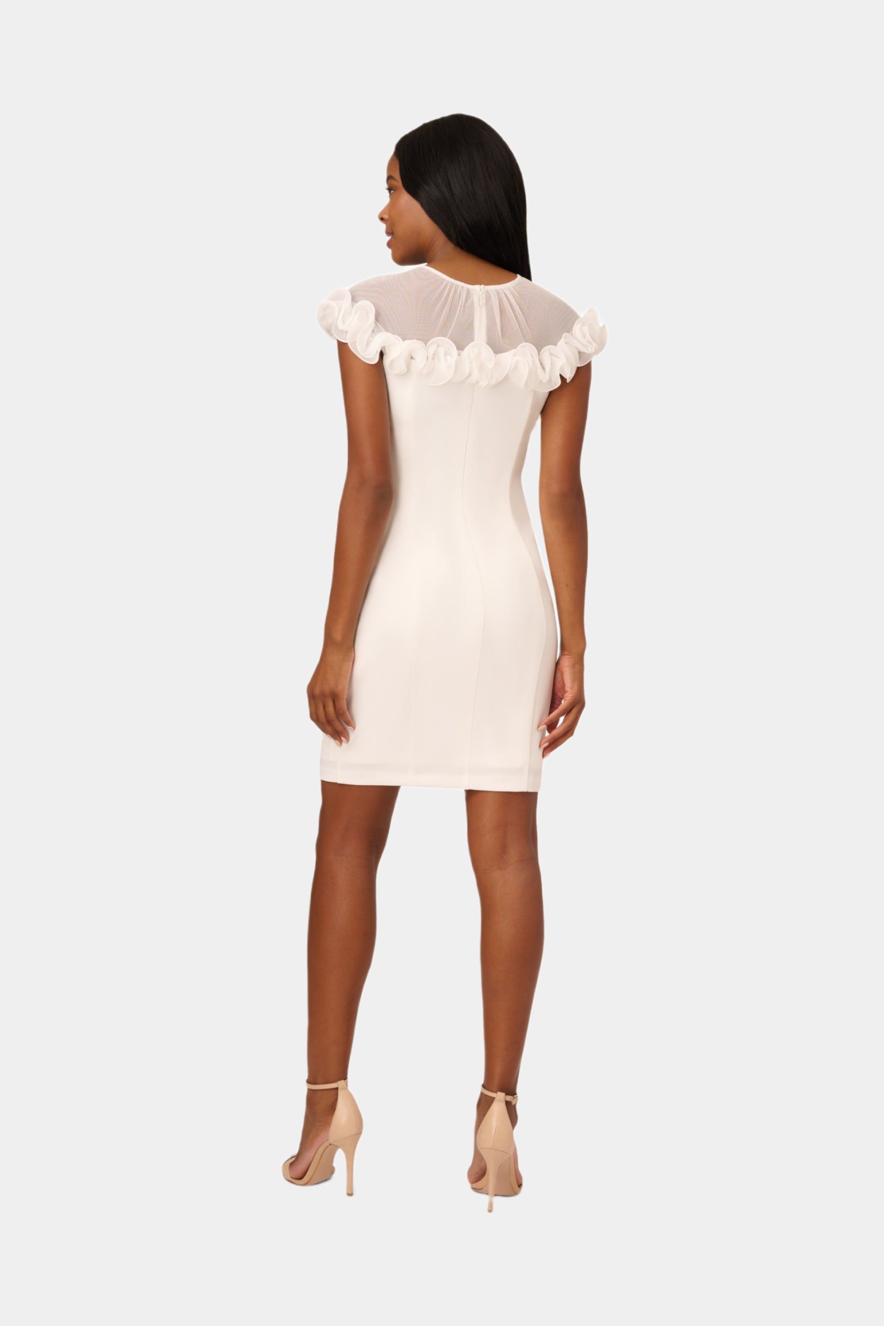 Knit Crepe Rosette Sheath Dress sold by Lord & Taylor product image thumbnail 4