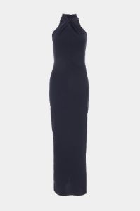Scuba Crepe Halter Neck Maxi Dress sold by Lord & Taylor