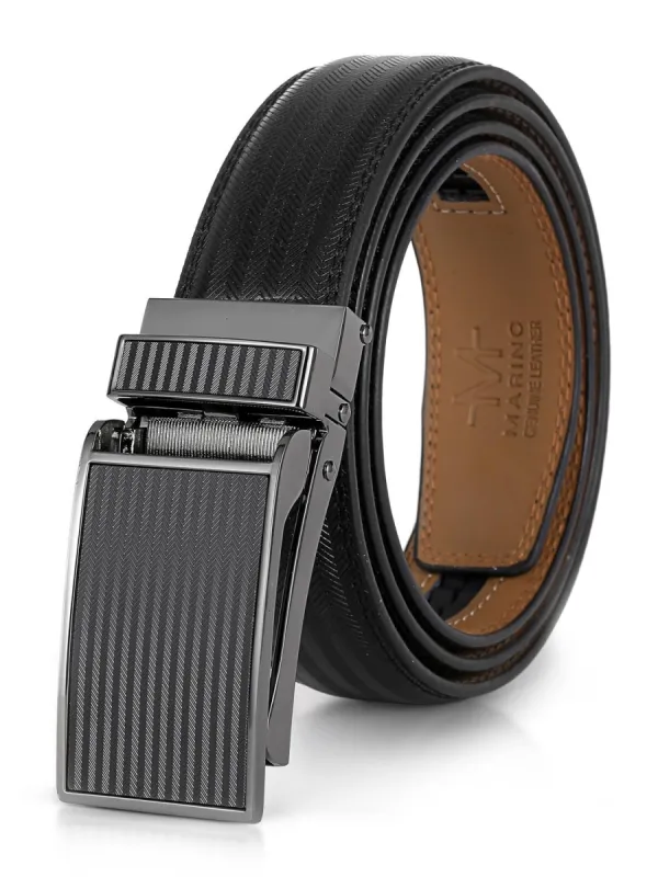 Chevron Ratchet Belt sold by Lord & Taylor