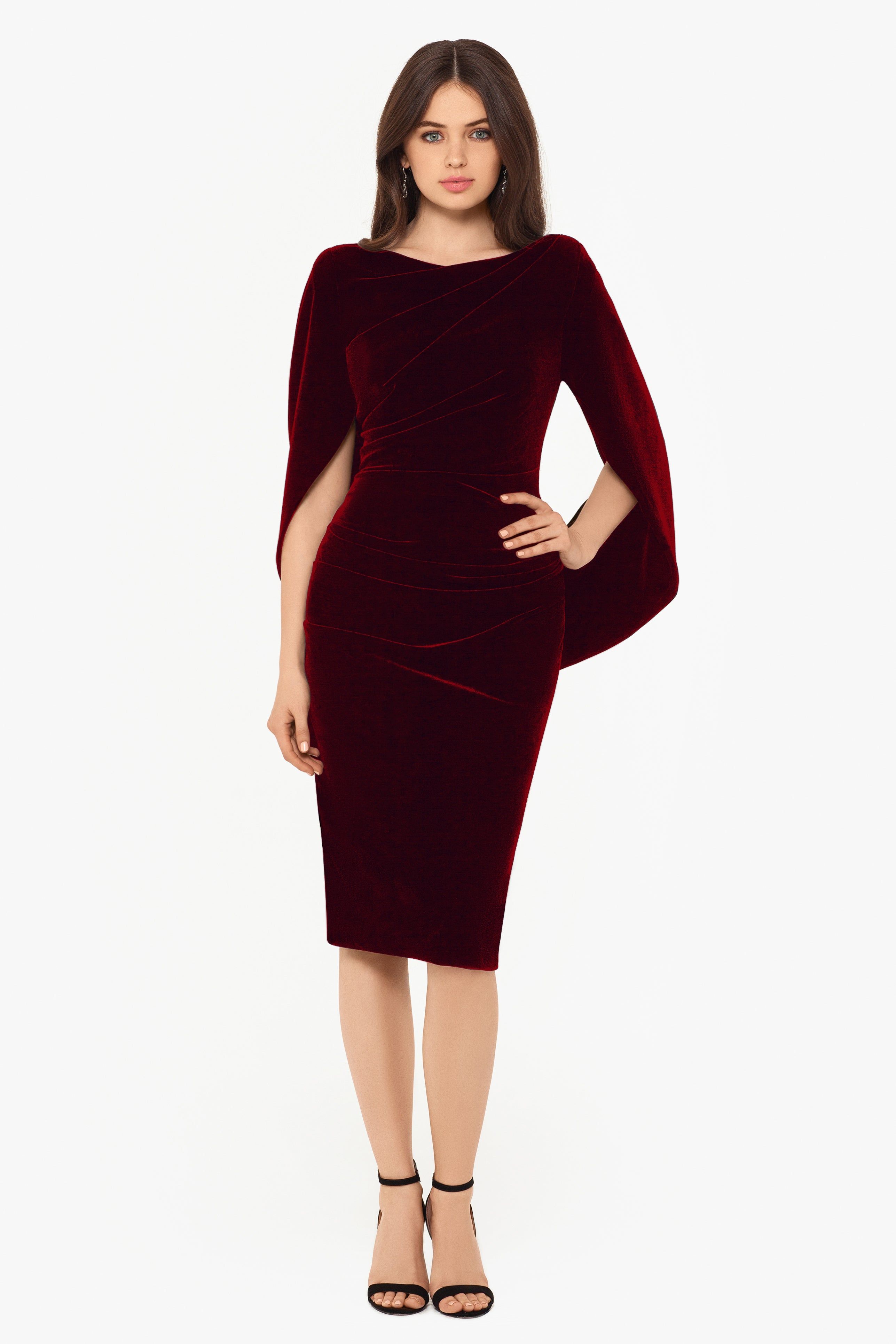 Short Velvet Drape Back sold by Lord & Taylor product image thumbnail 9
