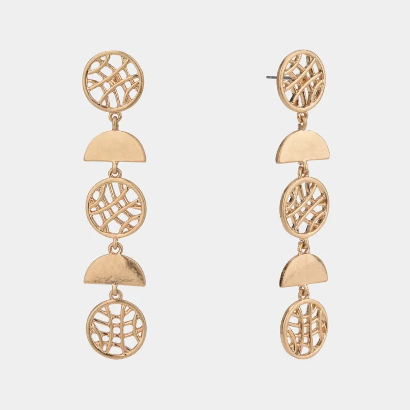 Filigree Linear Earrings sold by Lord & Taylor