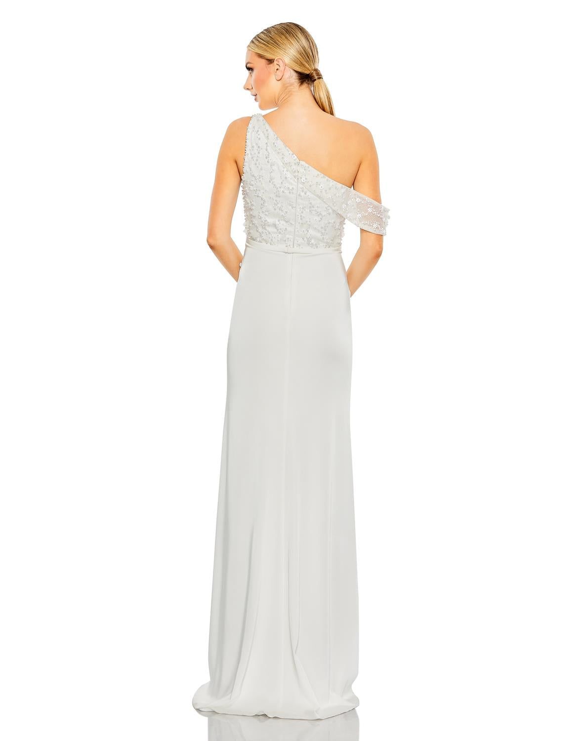 Embellished Drop Shoulder Column Gown sold by Lord & Taylor product image thumbnail 2