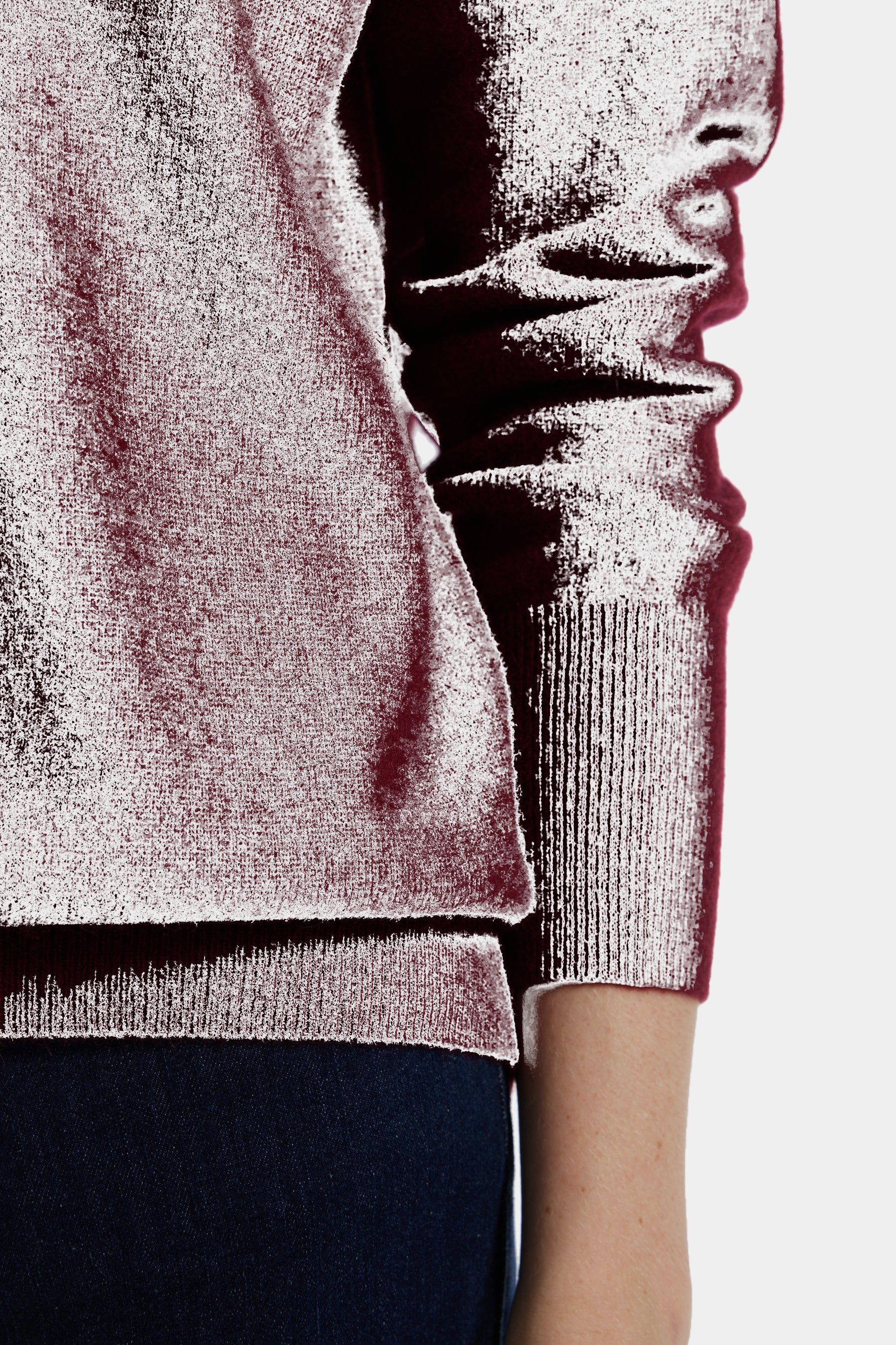 Cashmere V-neck Drop Shoulder Sweater sold by Lord & Taylor