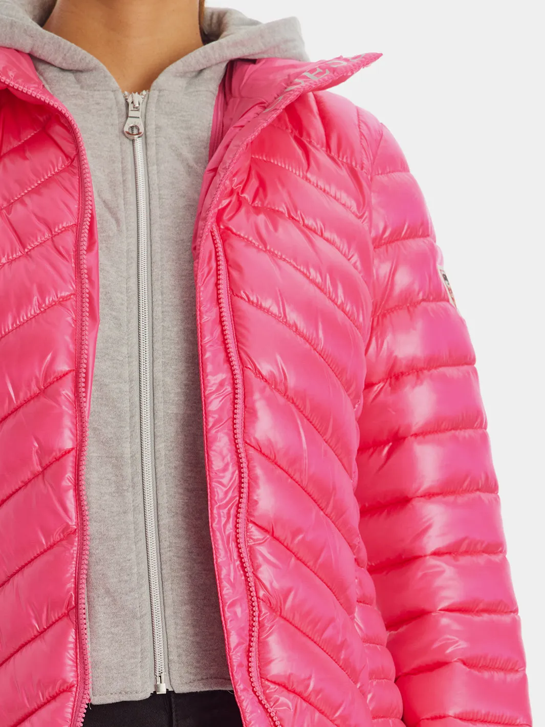 Packable Hooded Puffer Jacket sold by Lord & Taylor product image thumbnail 2