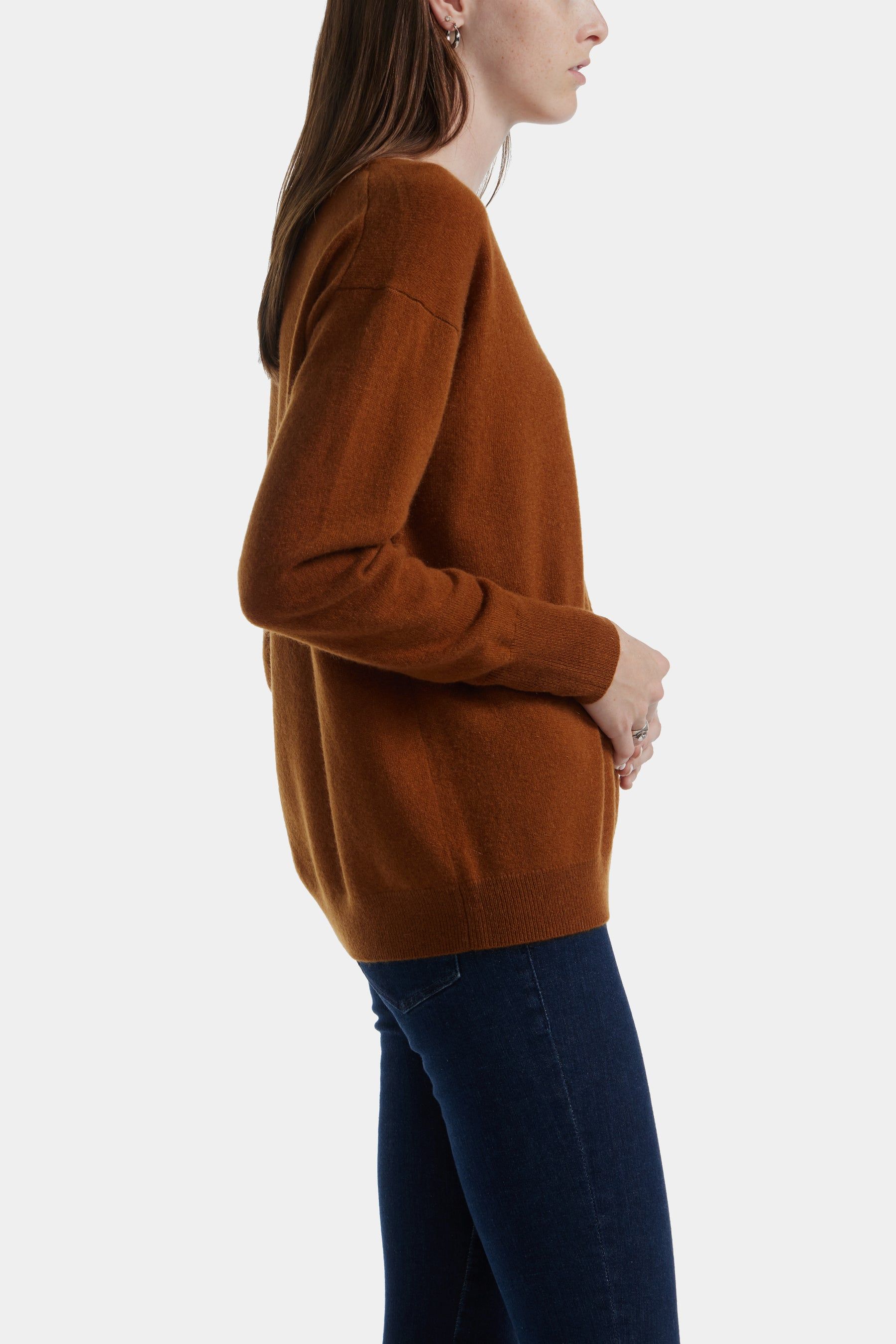 Cashmere V-neck Drop Shoulder Sweater sold by Lord & Taylor product image thumbnail 22