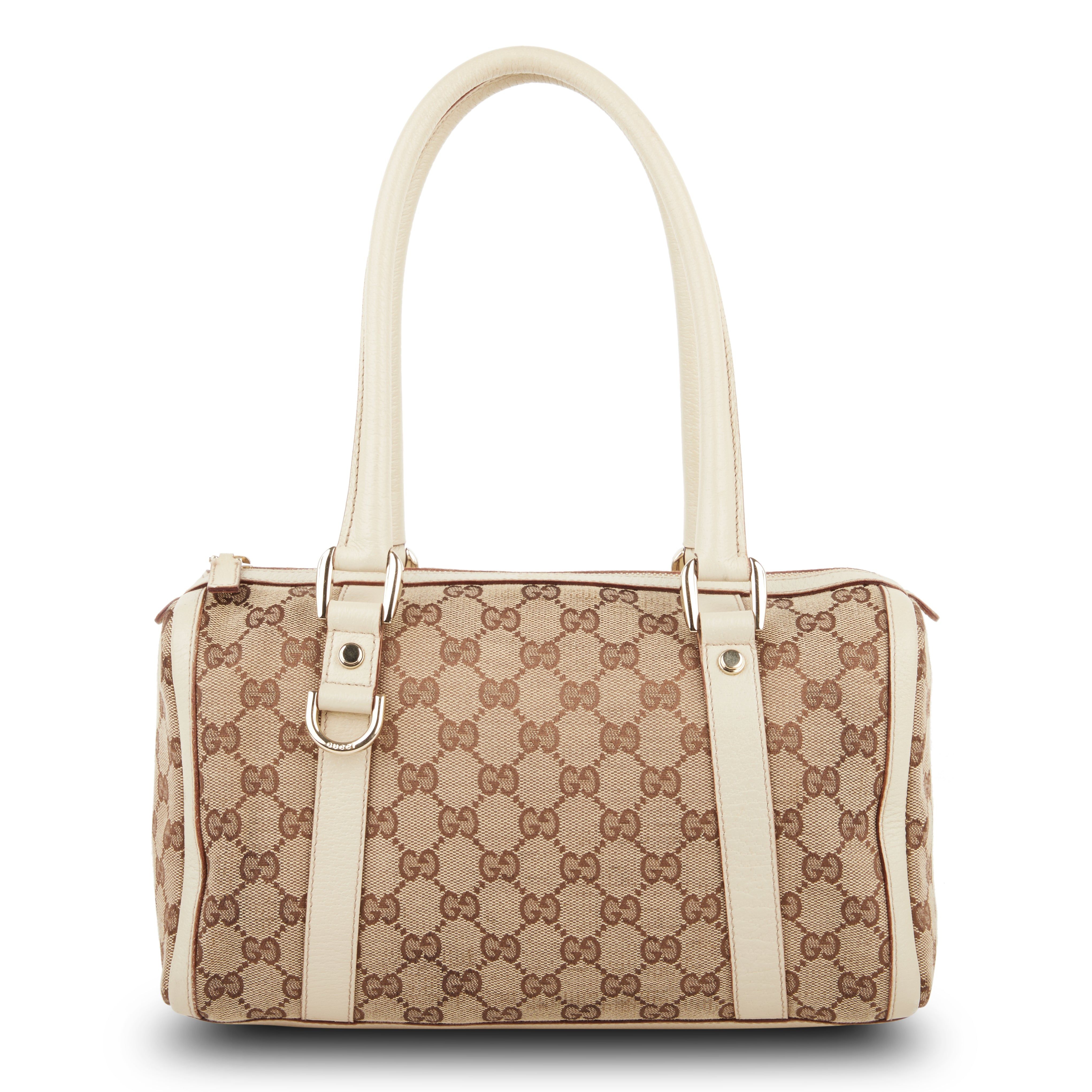GG Canvas Monogram Boston Bag sold by Lord & Taylor