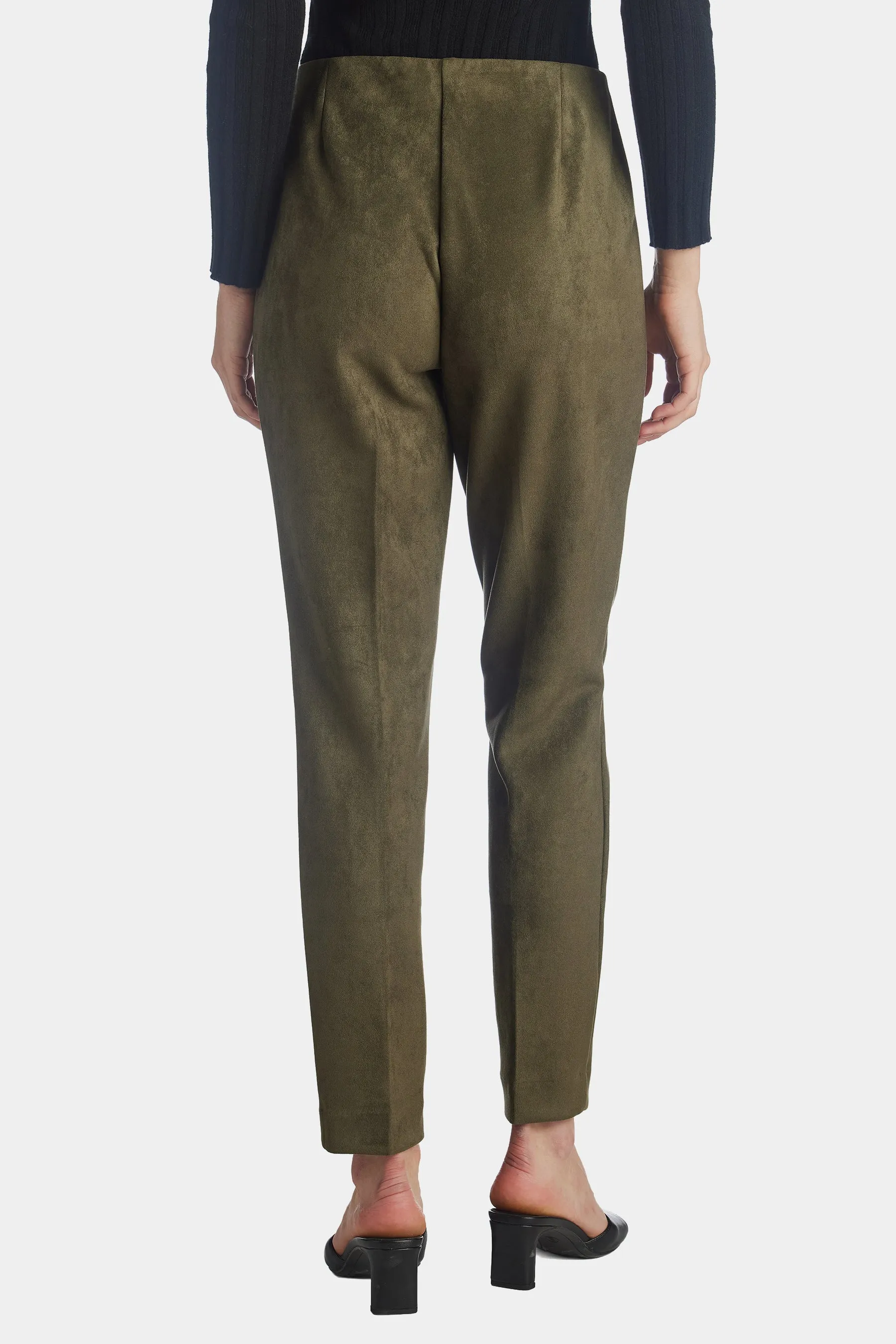 Scuba Suede Pull On Slim Ankle Pant sold by Lord & Taylor product image thumbnail 5