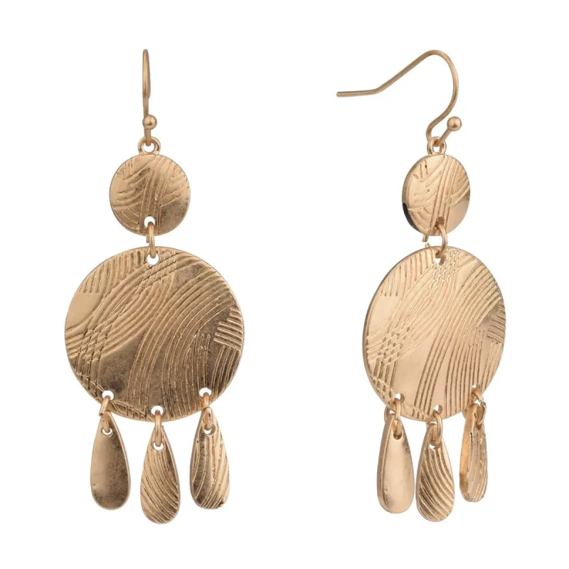 Textured Drop Earrings sold by Lord & Taylor