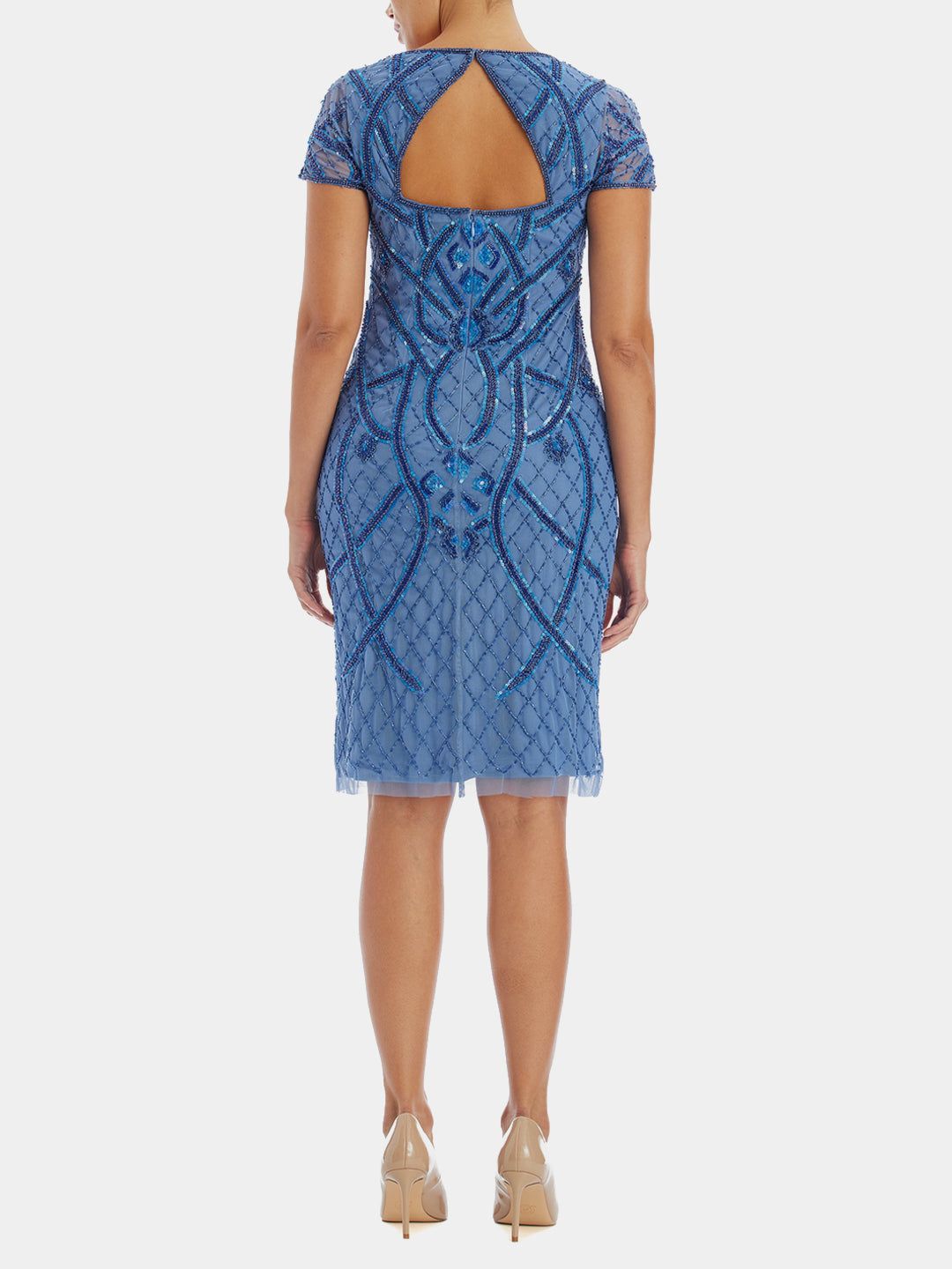 Beaded Cocktail Dress sold by Lord & Taylor product image thumbnail 4