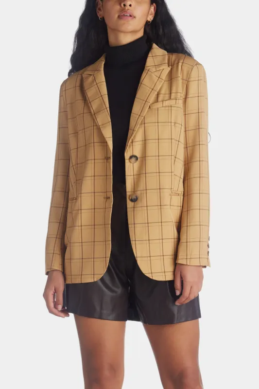 Bree Plaid Blazer sold by Lord & Taylor