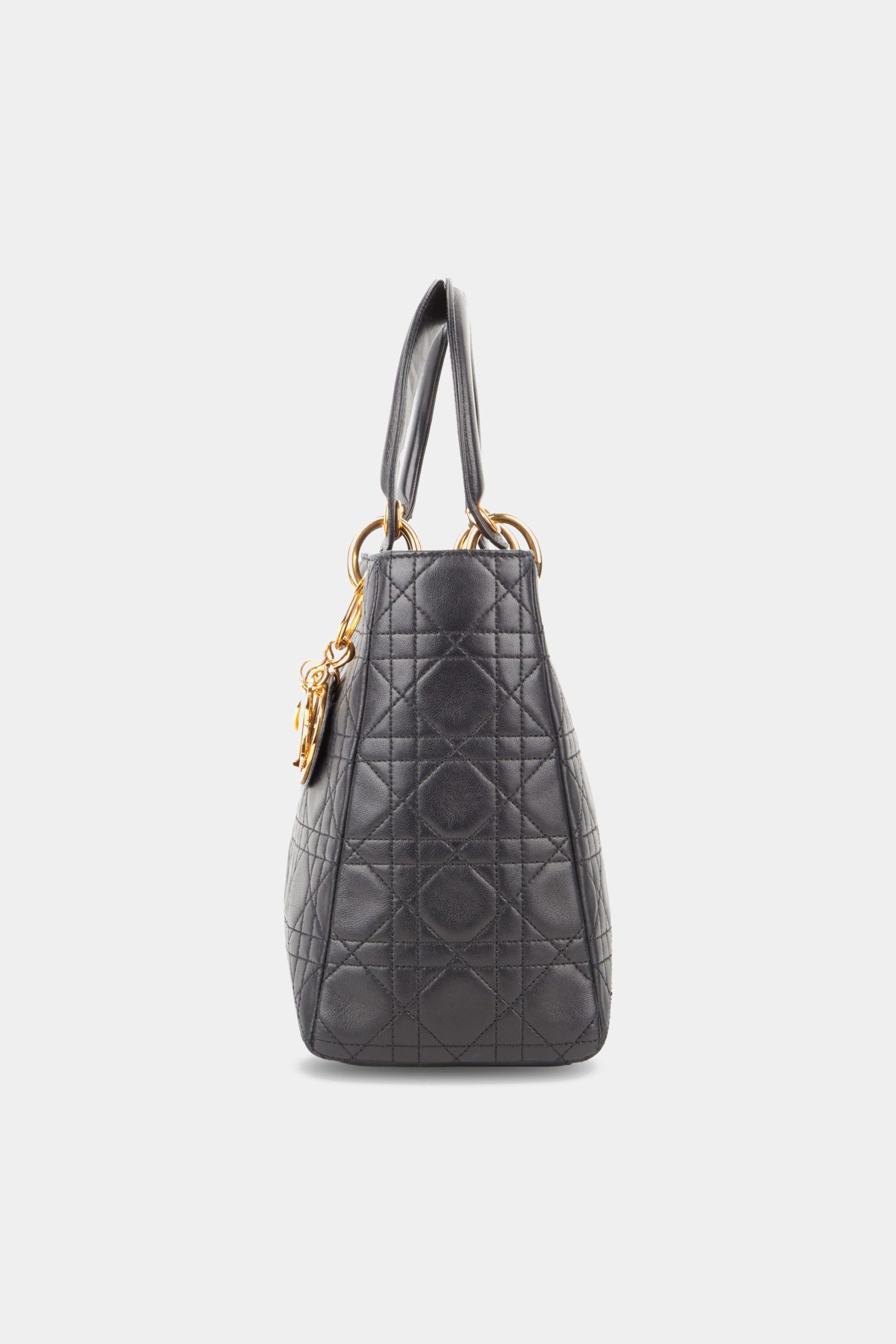 Lady Dior GHW Medium Cannage Handbag sold by Lord & Taylor product image thumbnail 3