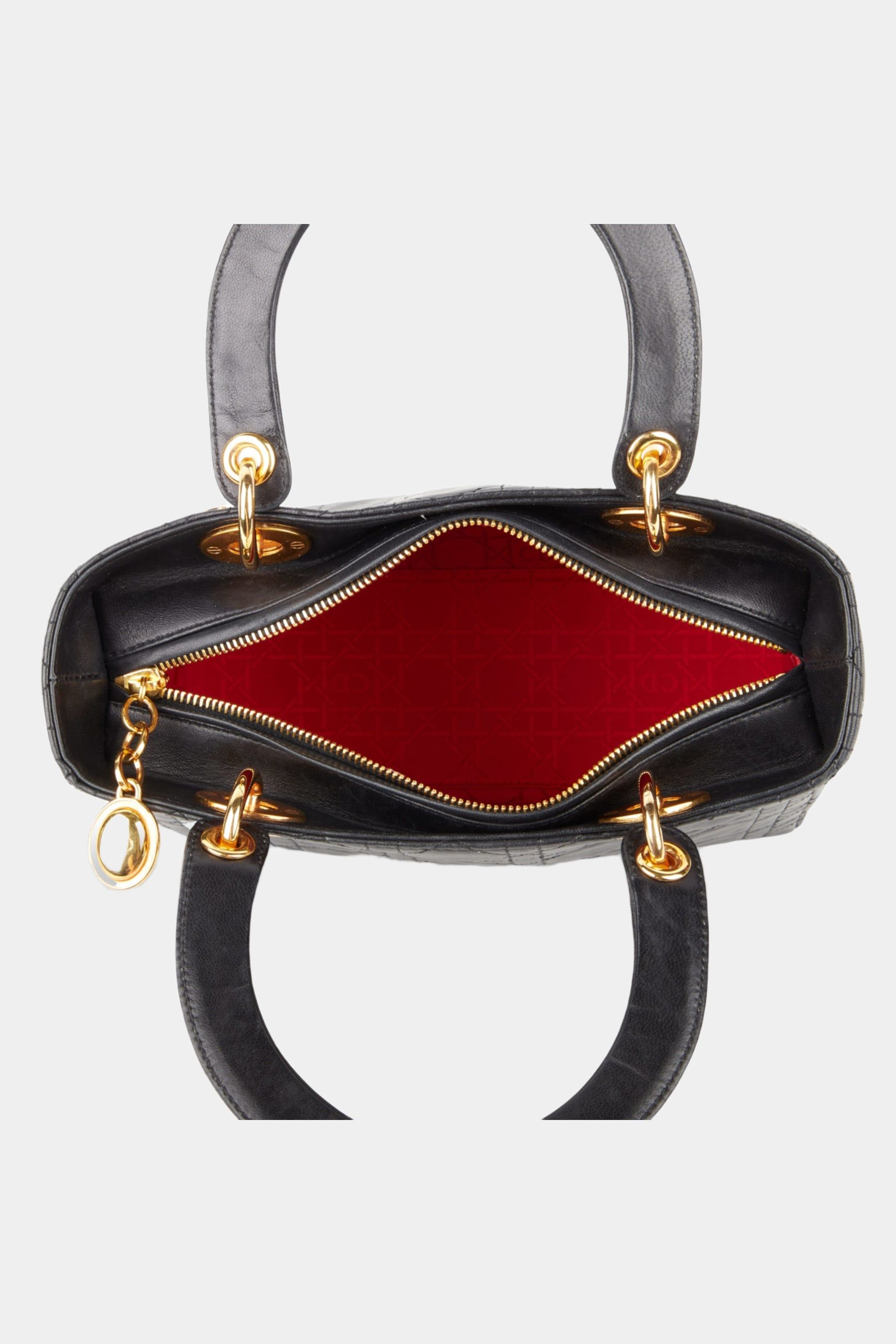 Lady Dior GHW Medium Cannage Handbag sold by Lord & Taylor product image thumbnail 5