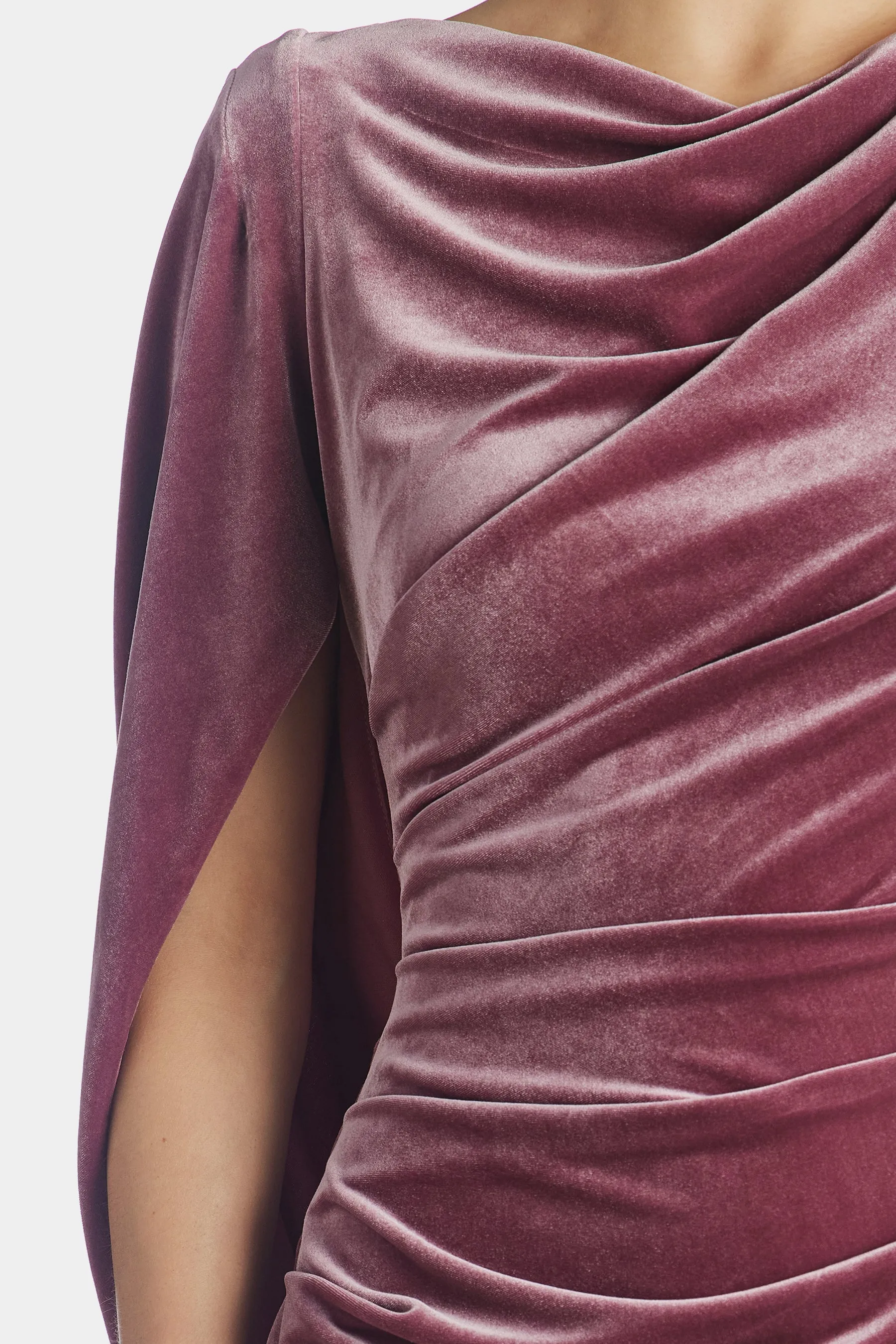 Short Velvet Drape Back sold by Lord & Taylor product image thumbnail 2