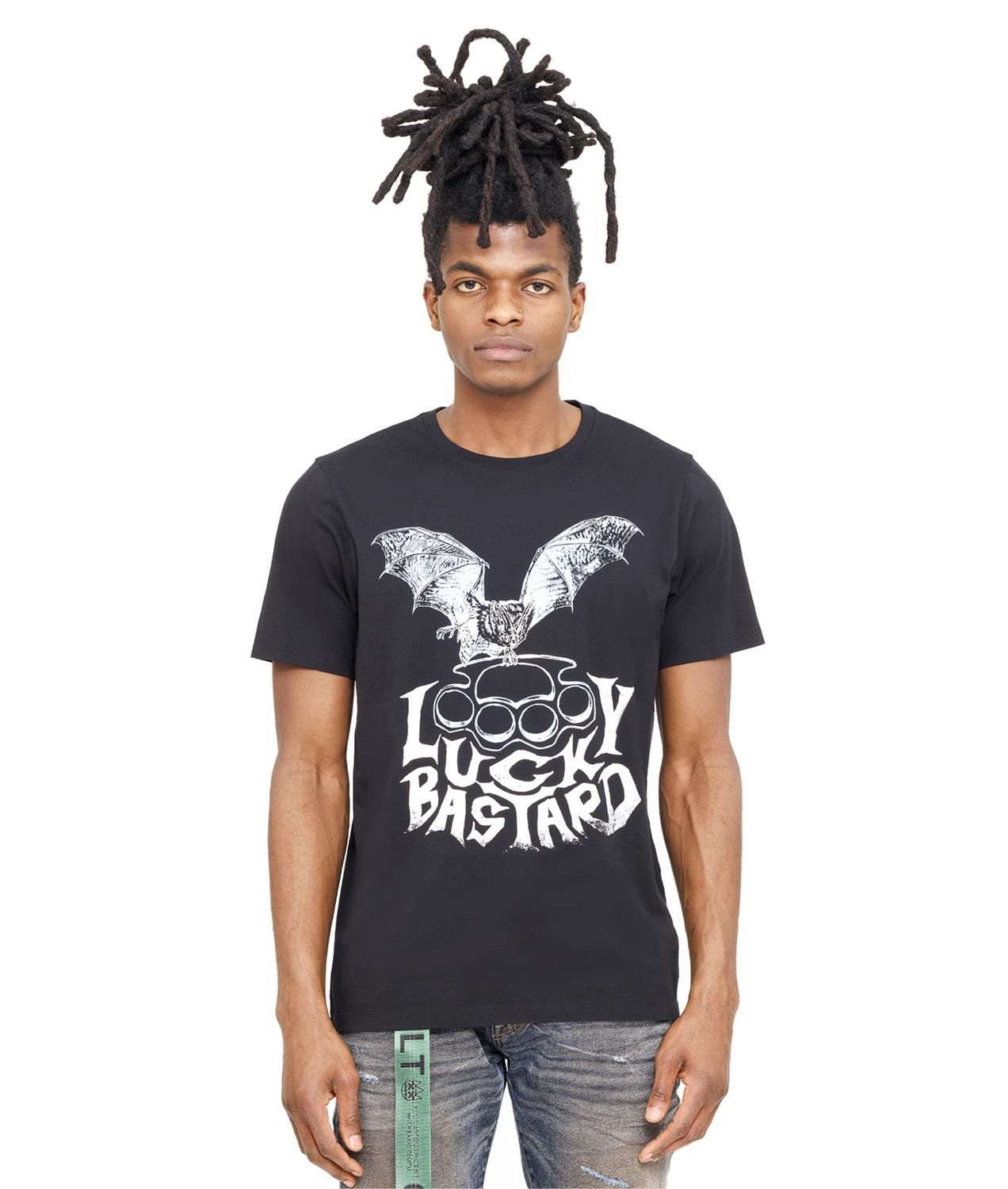 Lucky Bat Graphic T-Shirt sold by Lord & Taylor