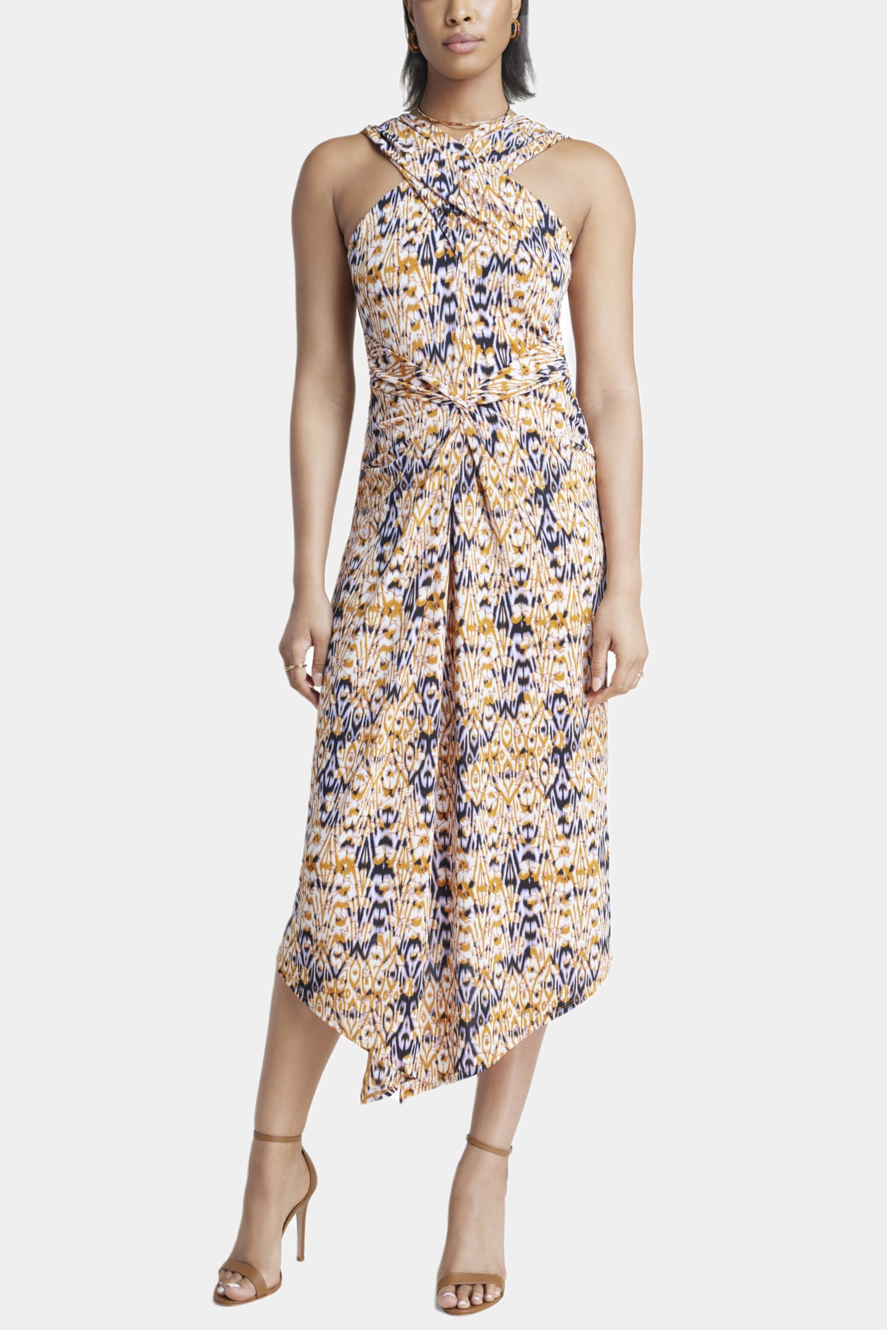 Halter Neck Midi Dress sold by Lord & Taylor