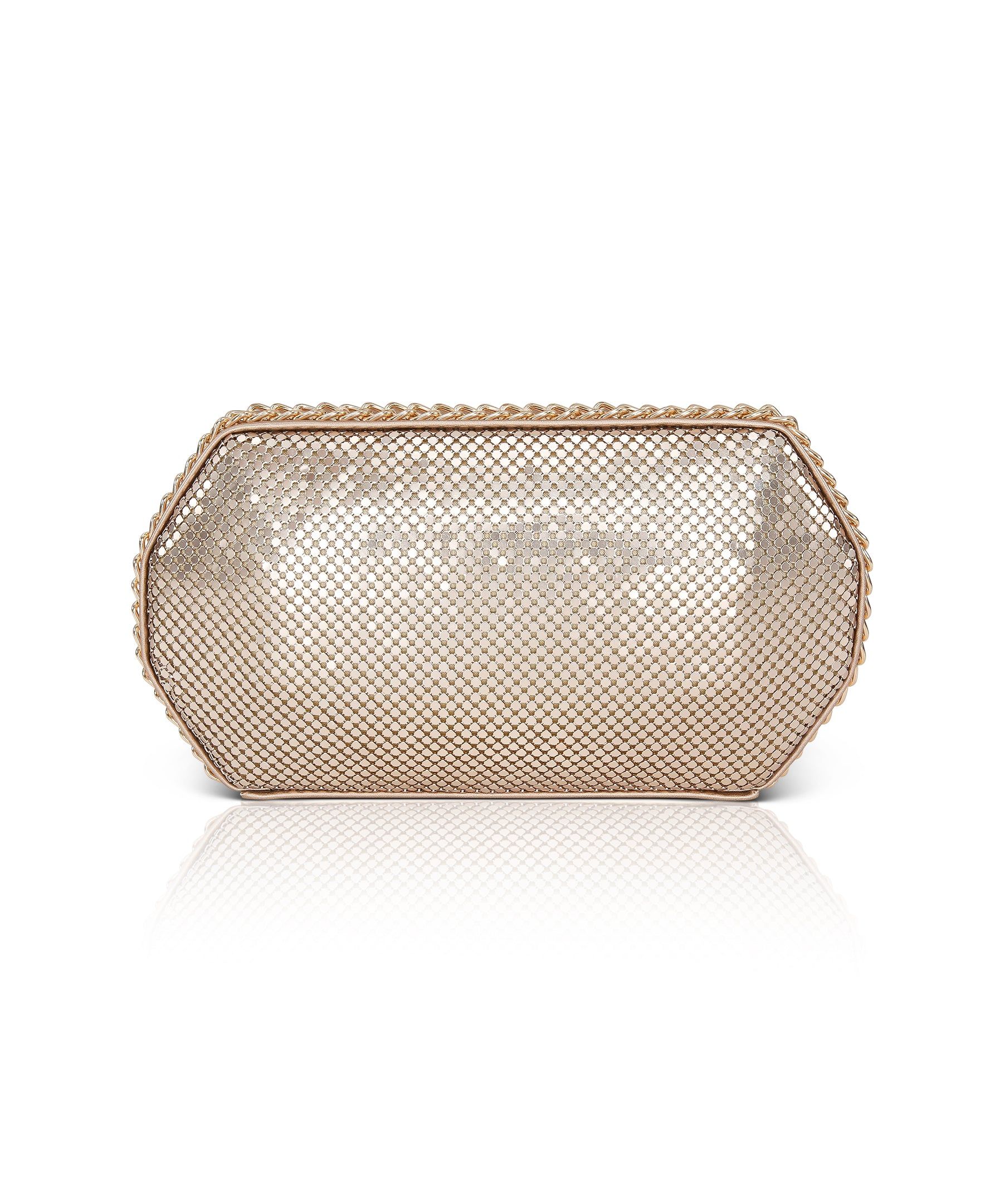 Quinn Metal Mesh Minaudiere Clutch Bag sold by Lord & Taylor product image thumbnail 17