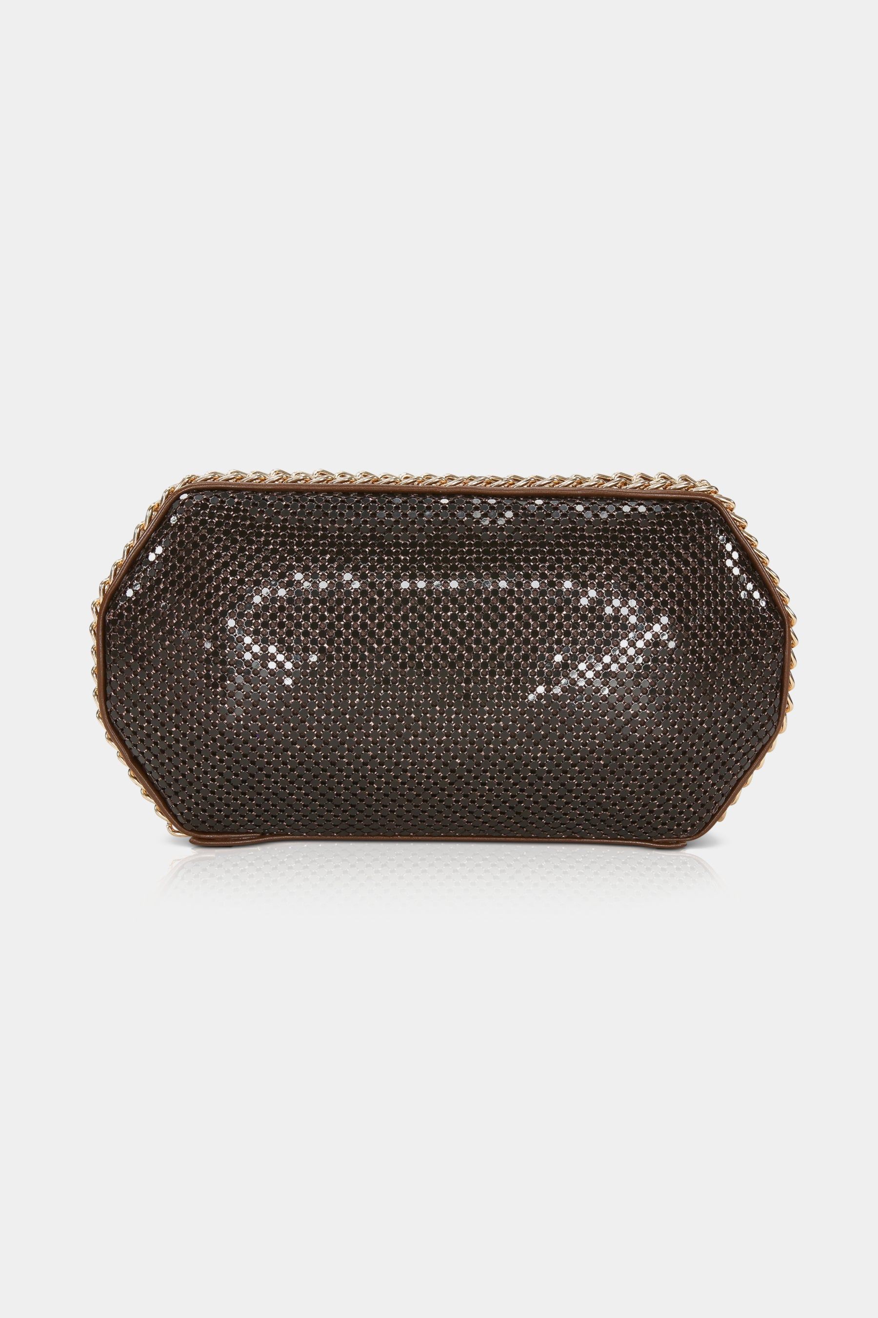 Quinn Metal Mesh Minaudiere Clutch Bag sold by Lord & Taylor product image thumbnail 9