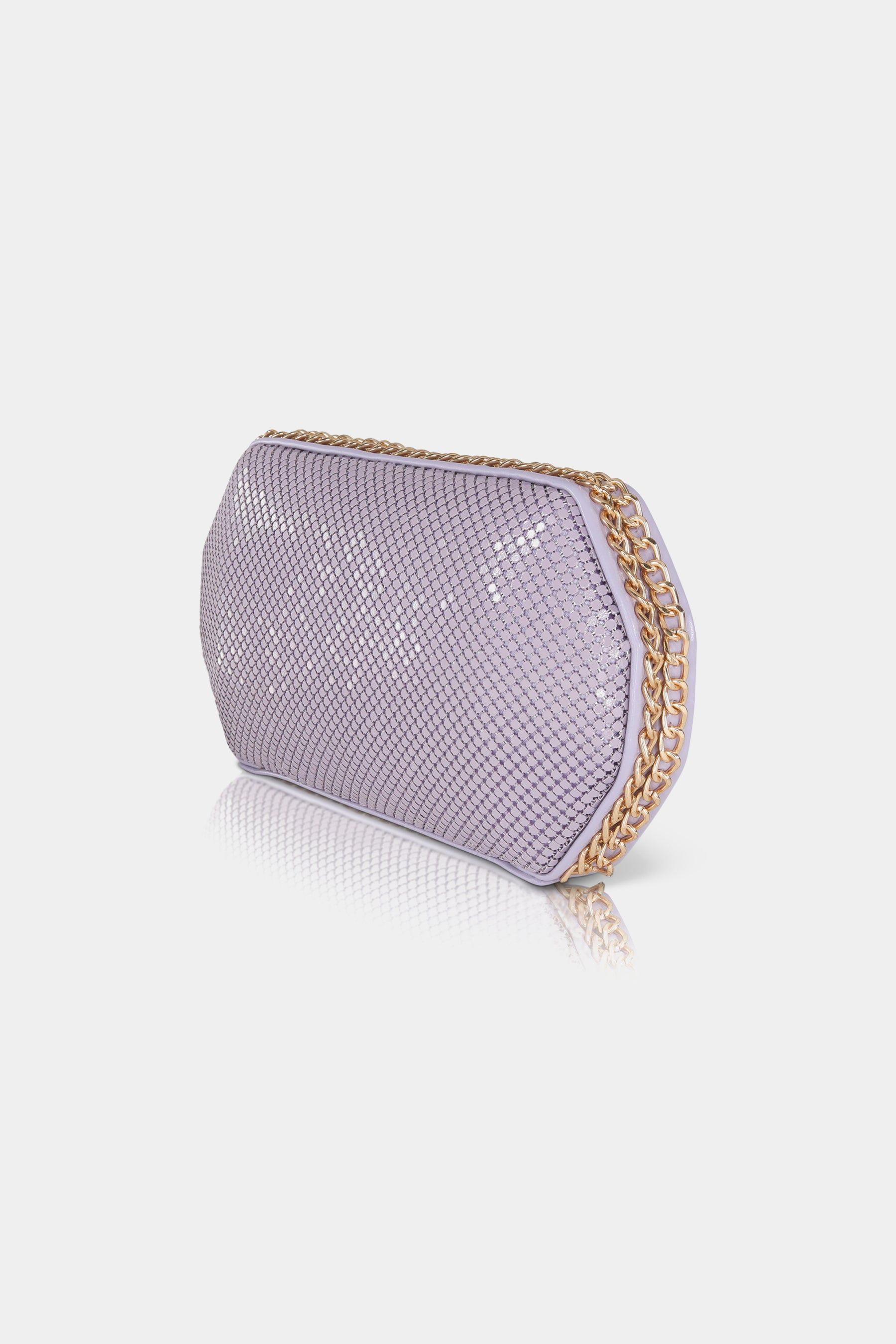 Quinn Metal Mesh Minaudiere Clutch Bag sold by Lord & Taylor product image thumbnail 4