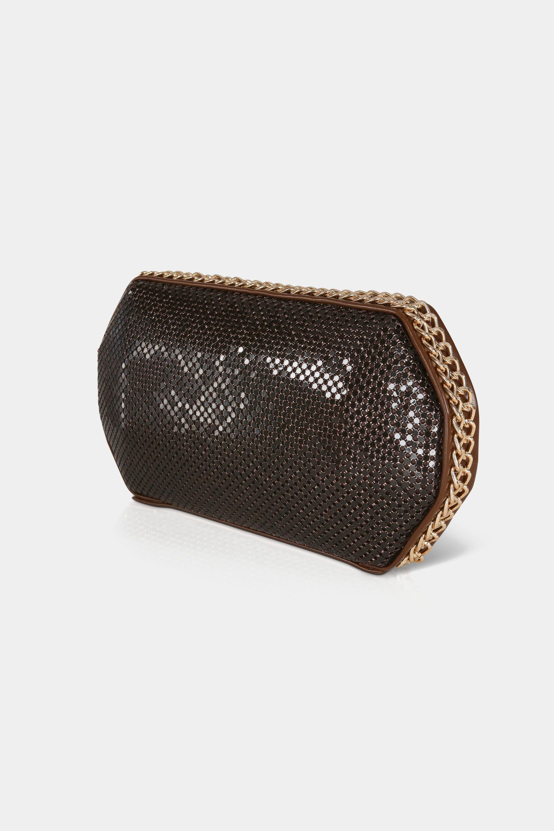 Quinn Metal Mesh Minaudiere Clutch Bag sold by Lord & Taylor product image thumbnail 11