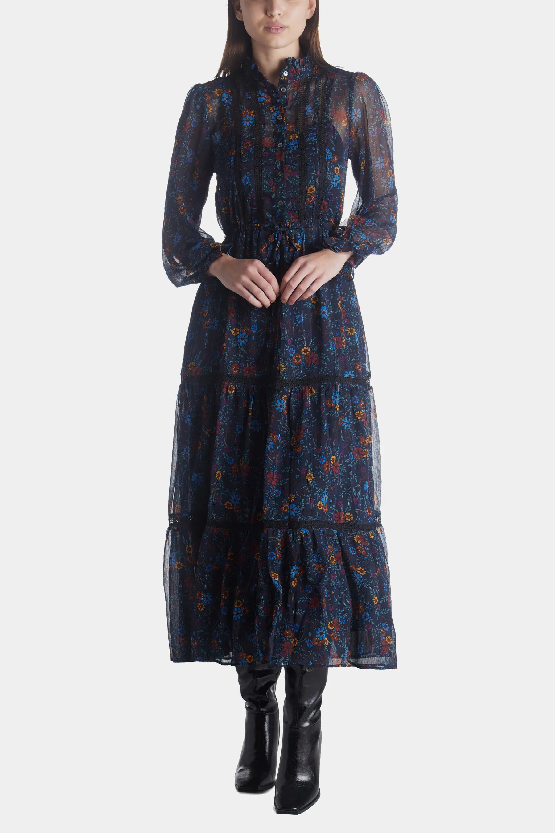 Midnight Festival Maxi Dress sold by Lord & Taylor product image thumbnail 2