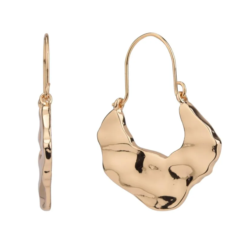 Hammered Gypsy Hoop Earrings sold by Lord & Taylor